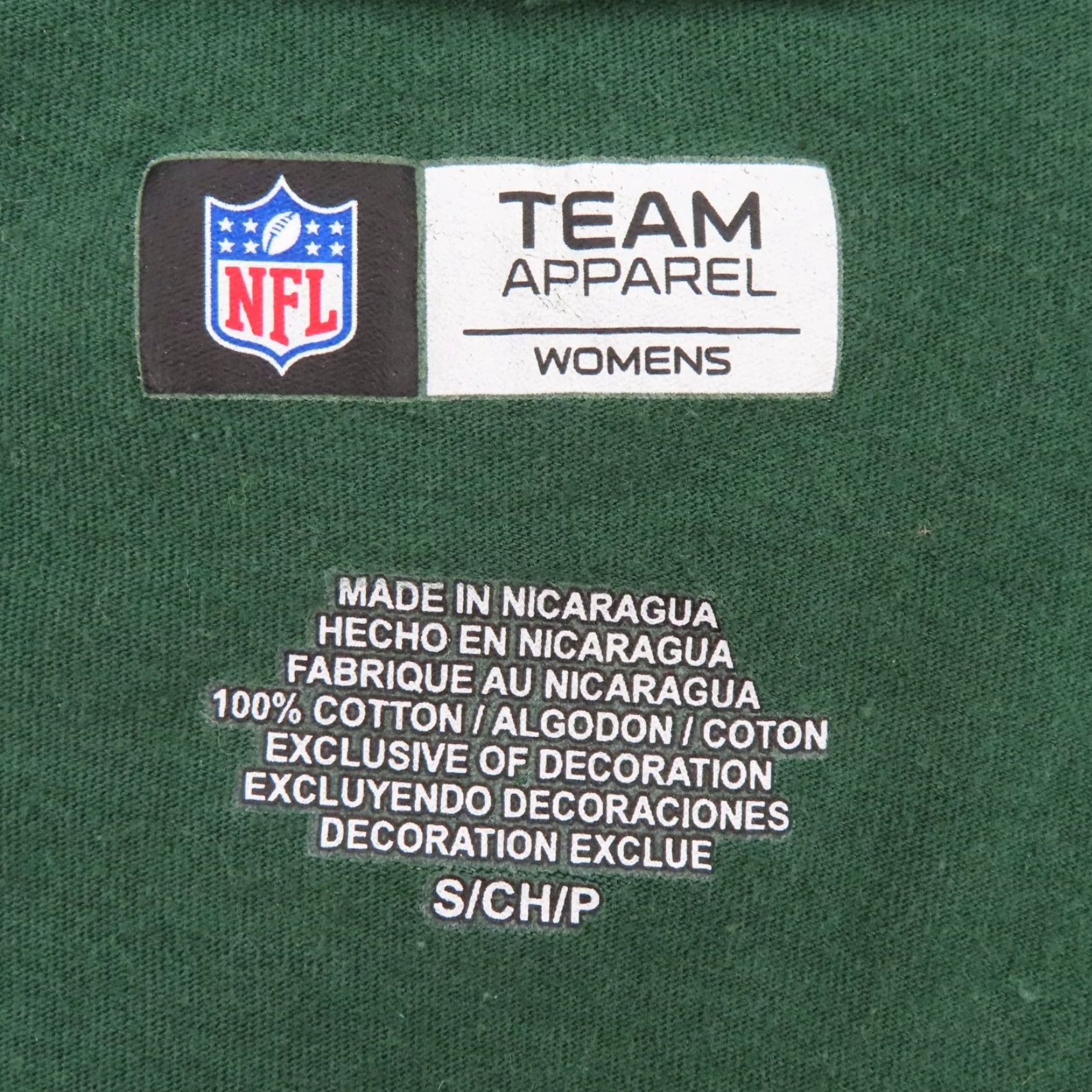 NFL NFL Women T-Shirt Long Sleeve Green Bay Packers Football Shirt Small Green NFL Women's Size S Cotton Top Size S / US 4 / IT 40 - 5 Thumbnail