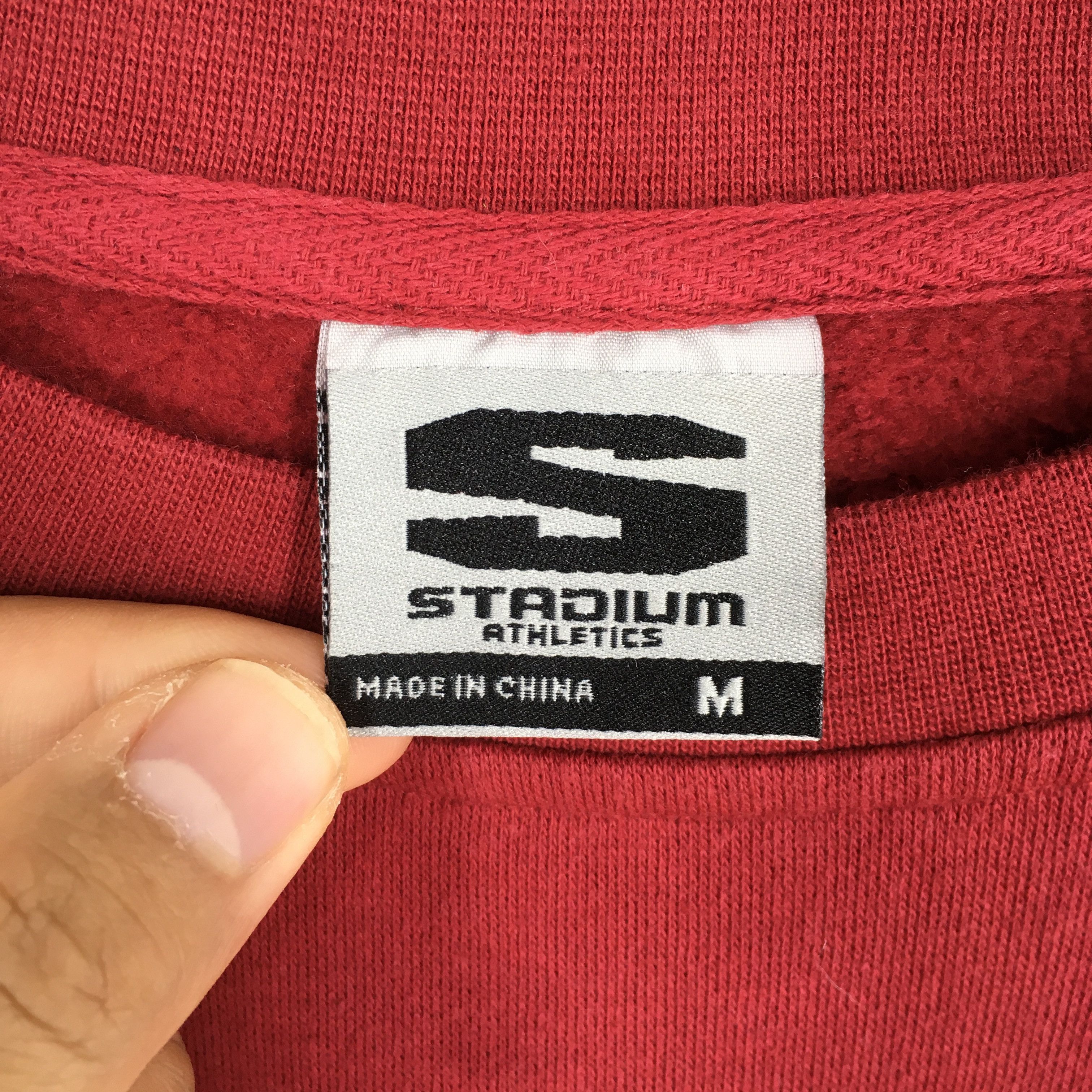 NCAA × Vintage Vintage Y2K Stanford University Red Sweatshirt Medium Size US M / EU 48-50 / 2 - 5 Thumbnail