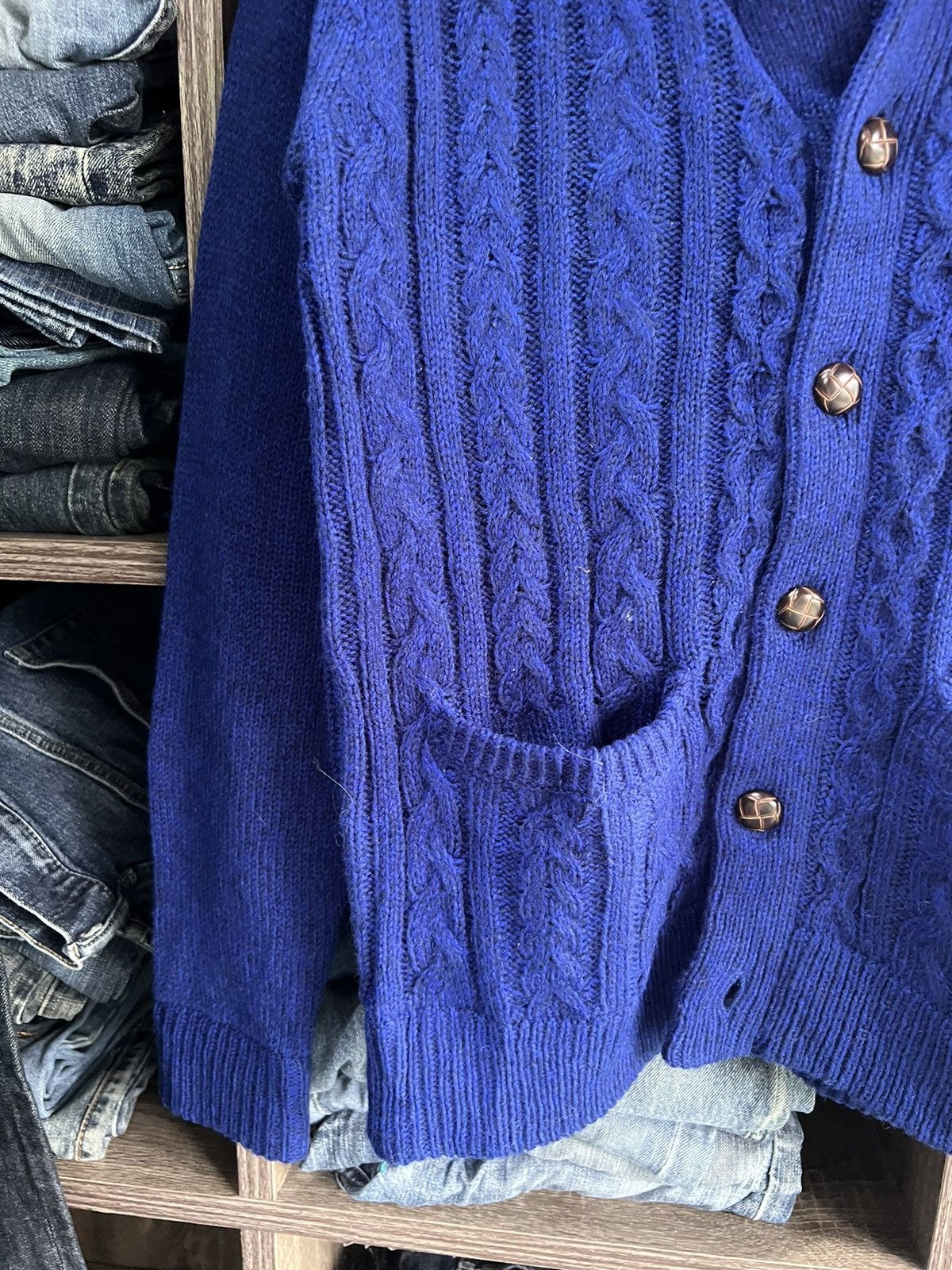 RAGEBLUE 🔥Rageblue Shawl Collar Knit Cardigan Size M / US 6-8 / IT 42-44 - 5 Thumbnail