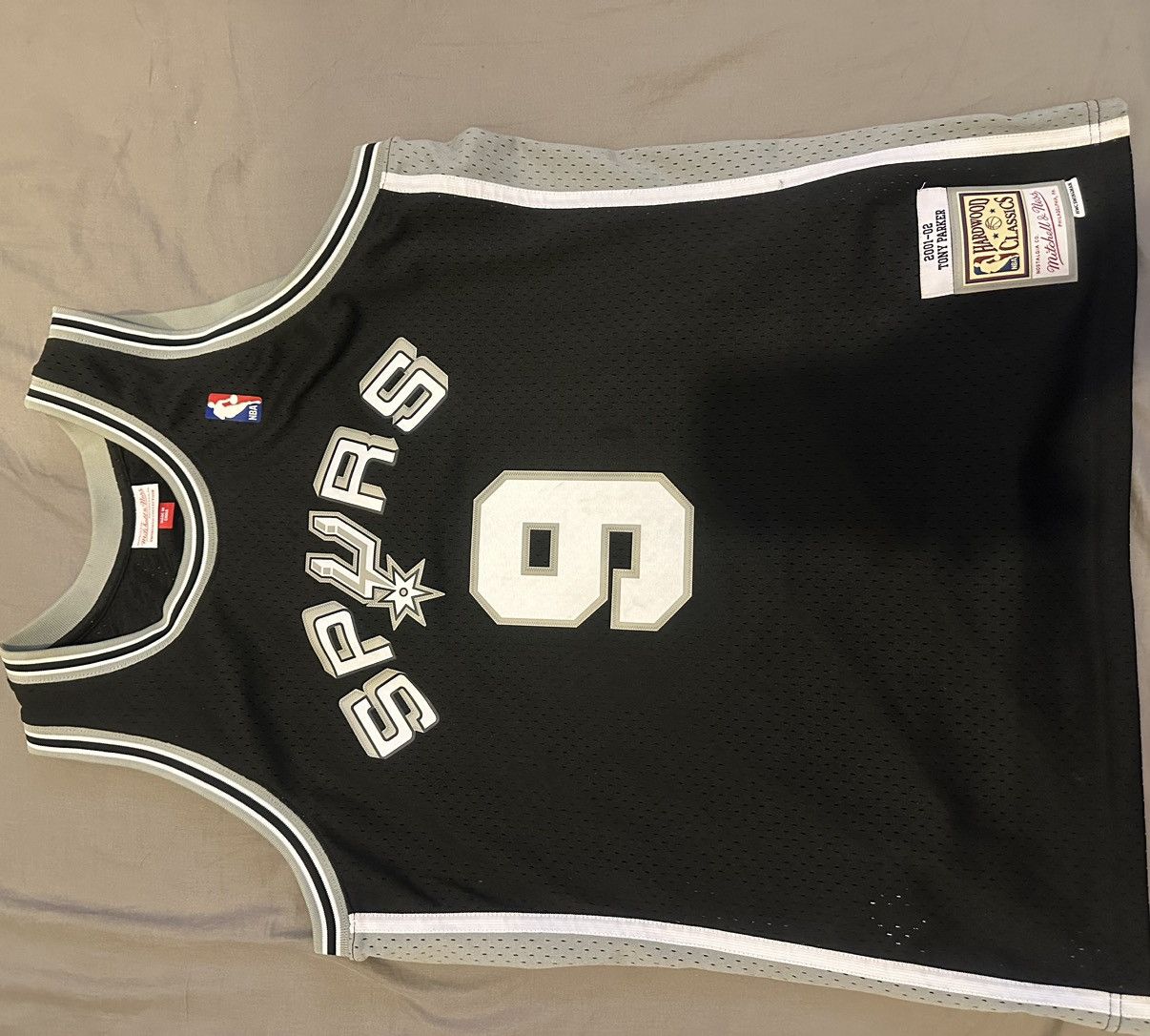 Mitchell & Ness SPURS BASKETBALL TEE Size US L / EU 52-54 / 3 - 1 Thumbnail