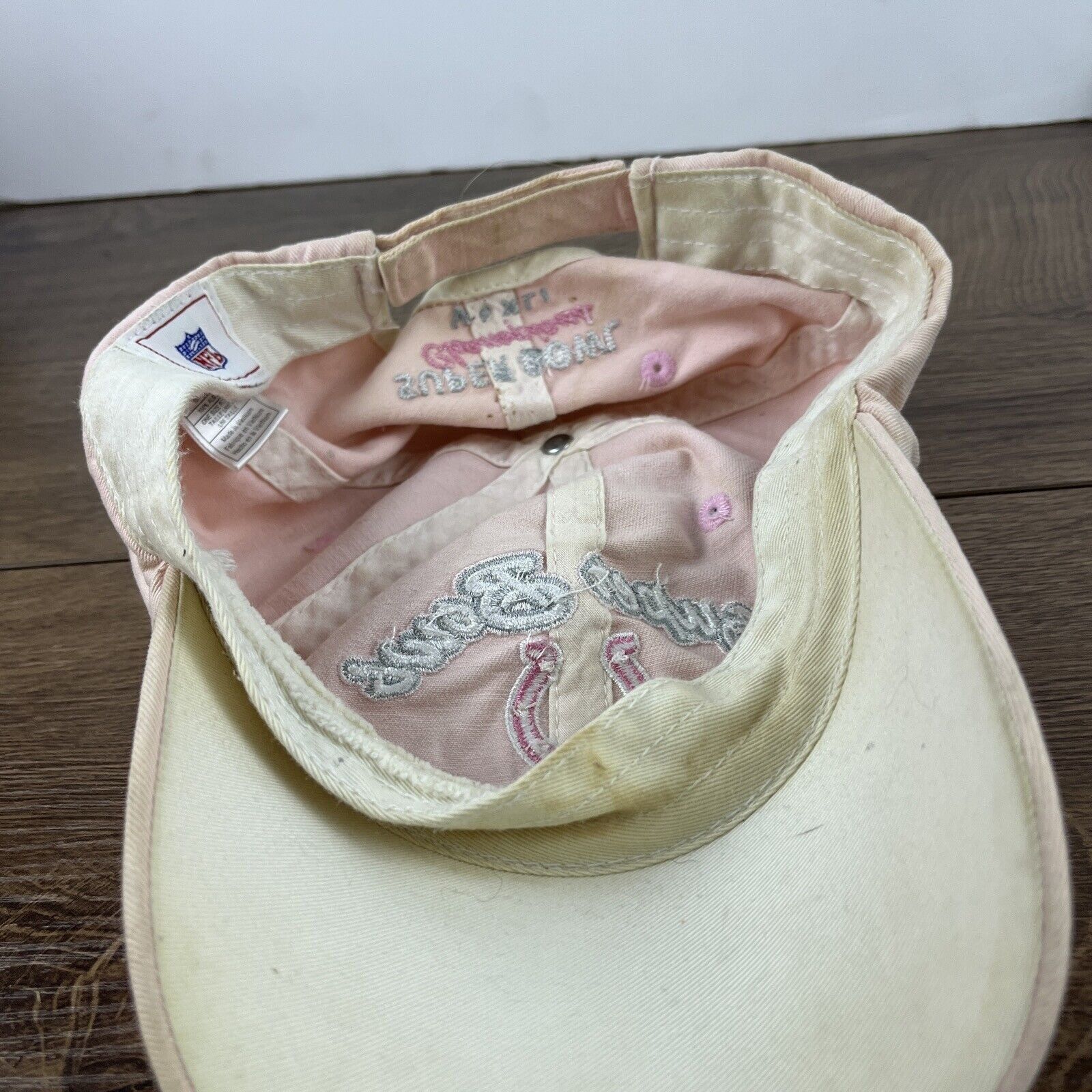 Other Indianapolis Colts Hat 2 Time Champions Pink Adjustable Adul Size ONE SIZE - 14 Thumbnail