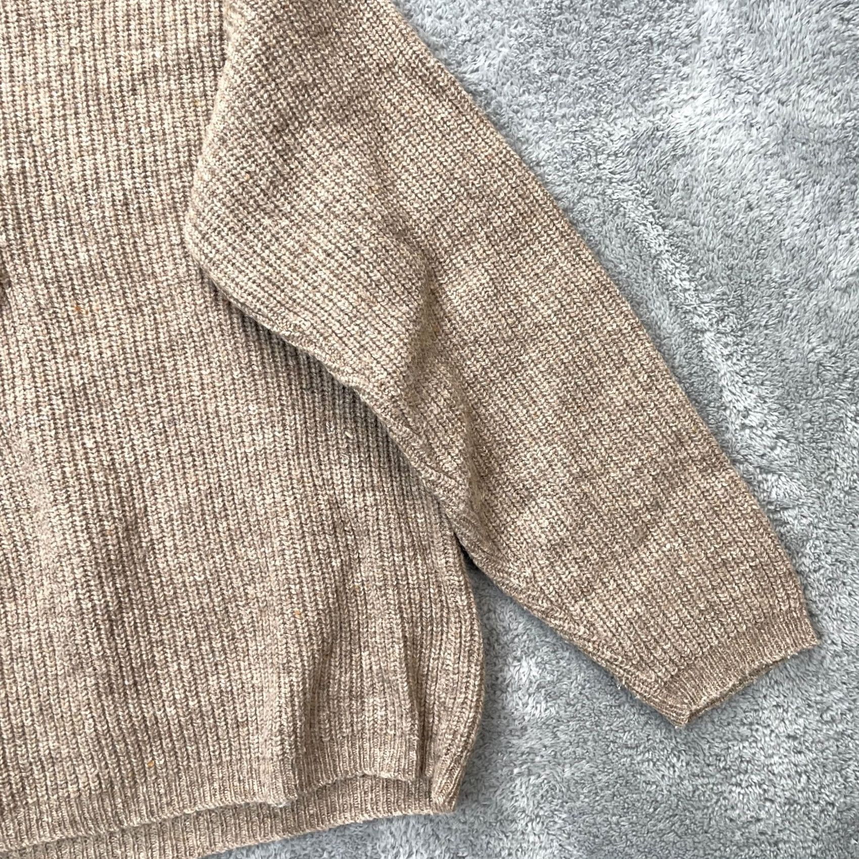 Vintage VINTAGE REI Sweater Mens M Brown Wool Ribbed Knit Outdoors Half Zip Hiking Size US M / EU 48-50 / 2 - 6 Thumbnail