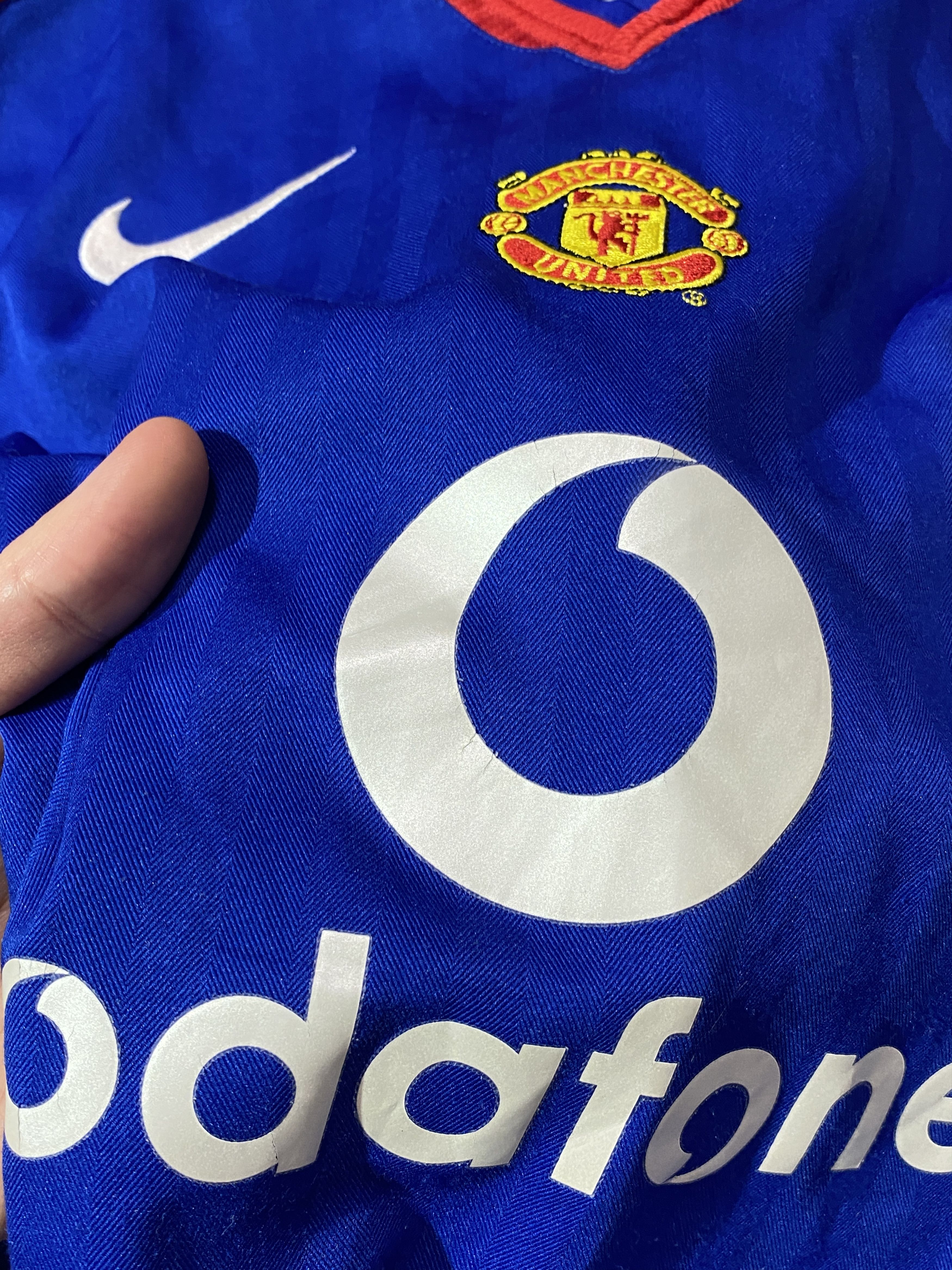 Vintage 2007 Manchester United Away Soccer Jersey Size US XS / EU 42 / 0 - 6 Thumbnail