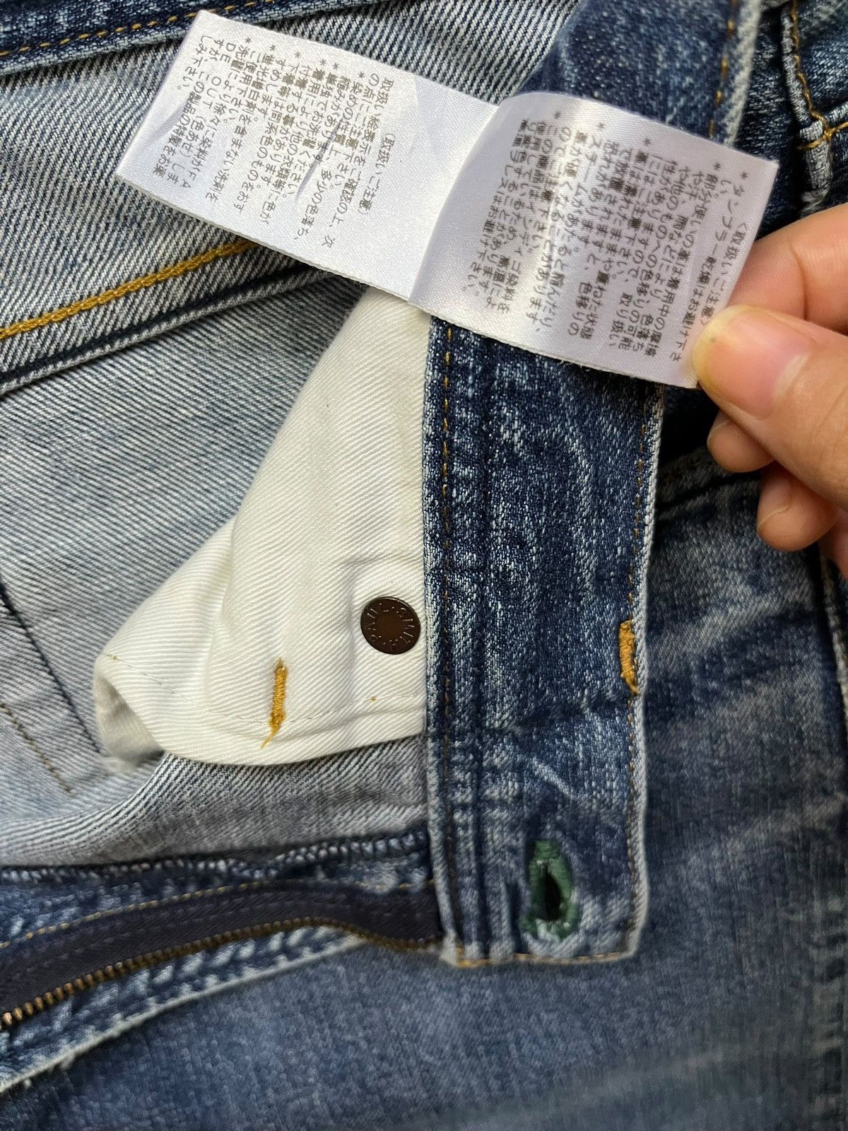Designer × Paul Smith Vintage Paul Smith UK Blue Wash Baggy Style Jeans Size US 34 / EU 50 - 10 Thumbnail