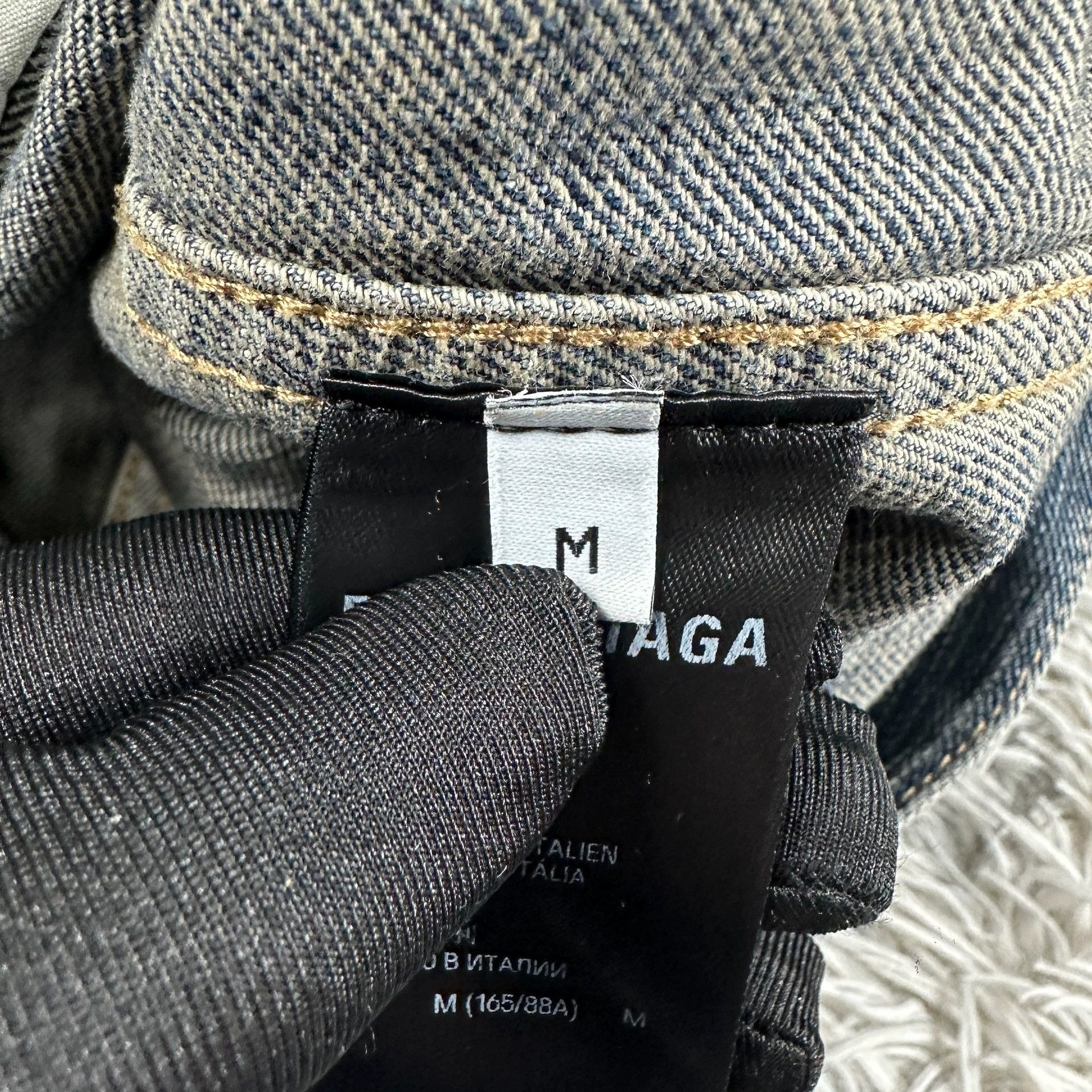 Balenciaga balenciaga double b logo denim jacket Size US M / EU 48-50 / 2 - 5 Thumbnail