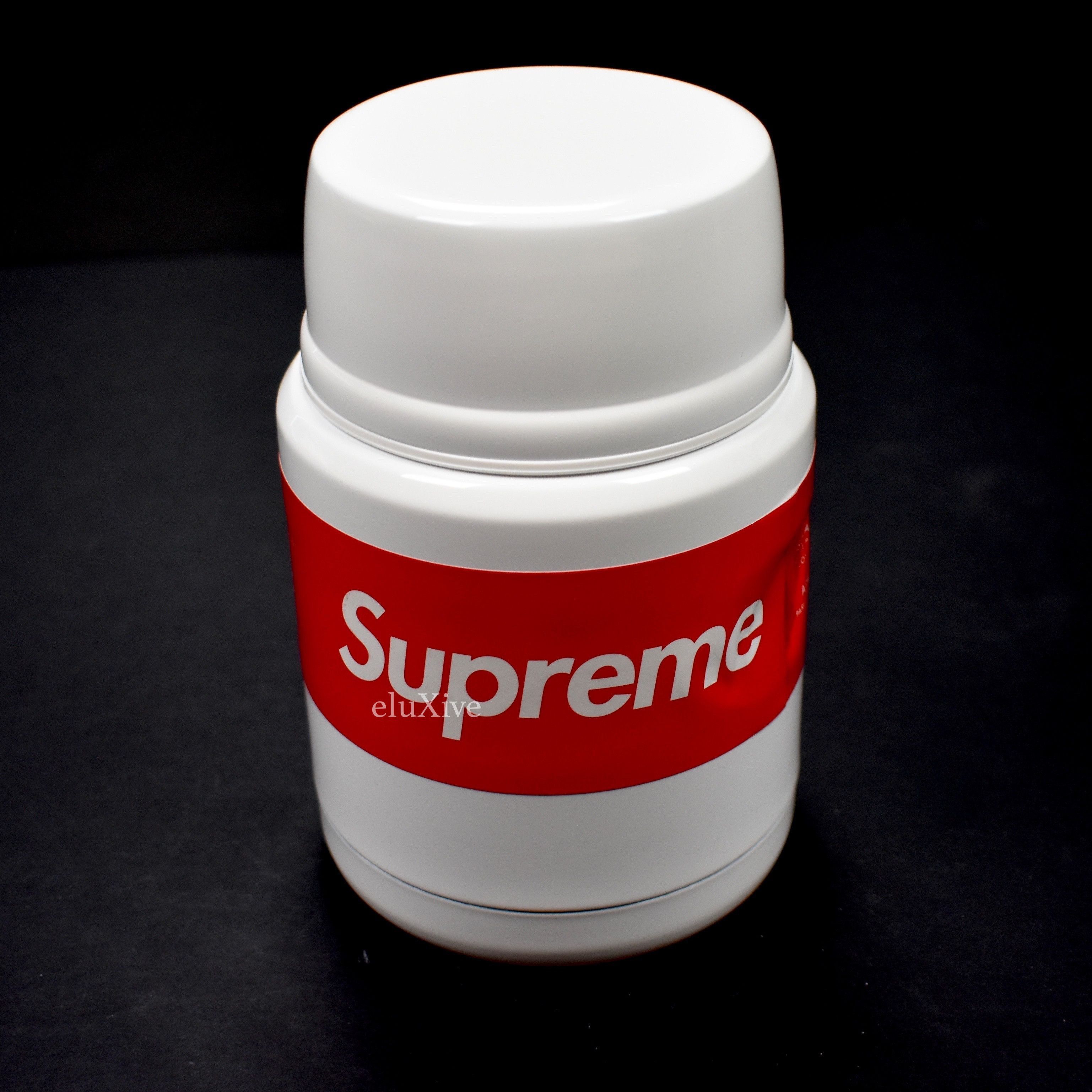 Supreme Box Logo Thermos Food Jar & Spoon DS Size ONE SIZE - 1 Preview