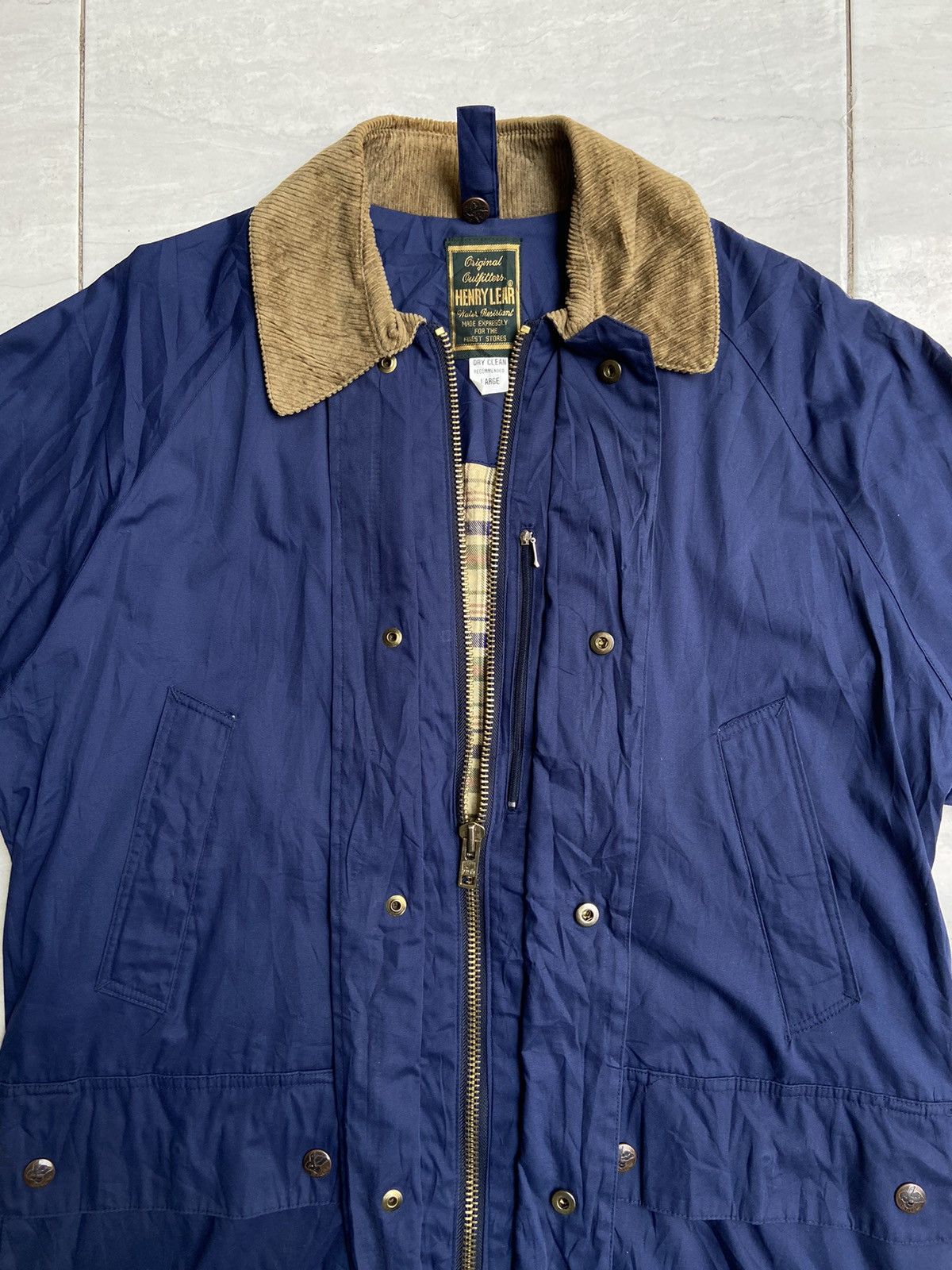 Sugar Cane × Toyo Enterprises HENRY LEAR Blue Chore Jacket Size US XL / EU 56 / 4 - 9 Thumbnail