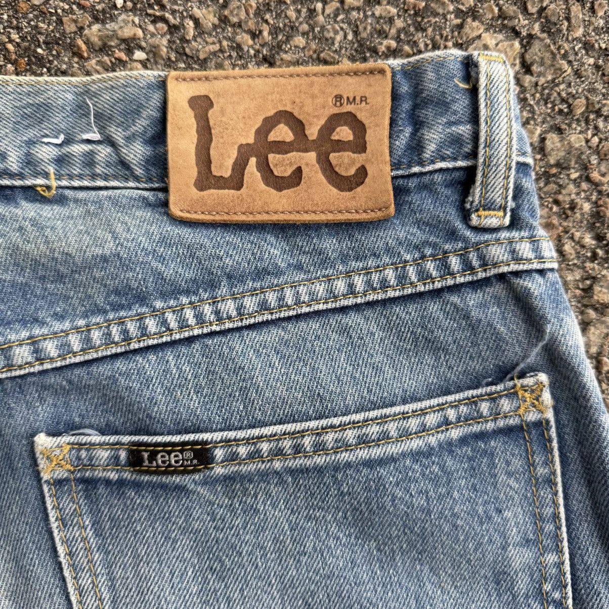 Lee VINTAGE LEE RIDER PAINT FADED JEAN DENIM PANTS Size US 32 / EU 48 - 12 Thumbnail