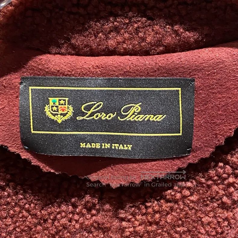 Loro Piana Loro Piana Red Leather and Fur Jacket Size XS / US 0-2 / IT 36-38 - 3 Thumbnail
