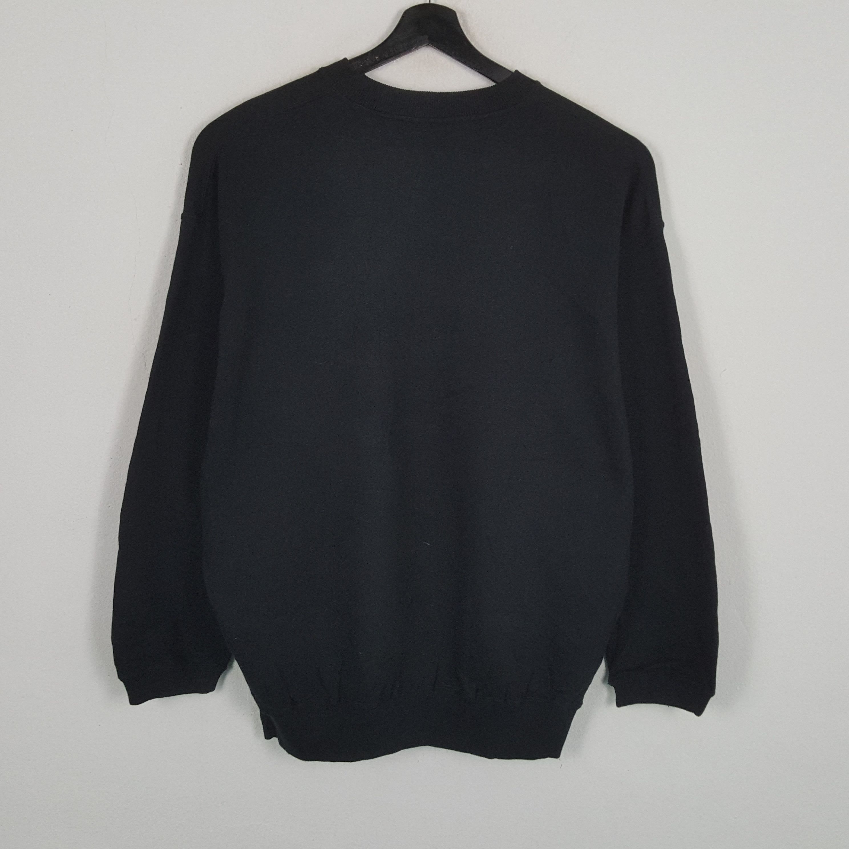Gianni Valentino × Valentino × Vintage GIANNI VALENTINO Center Logo Spellout Design Sweatshirt Size US XL / EU 56 / 4 - 3 Thumbnail