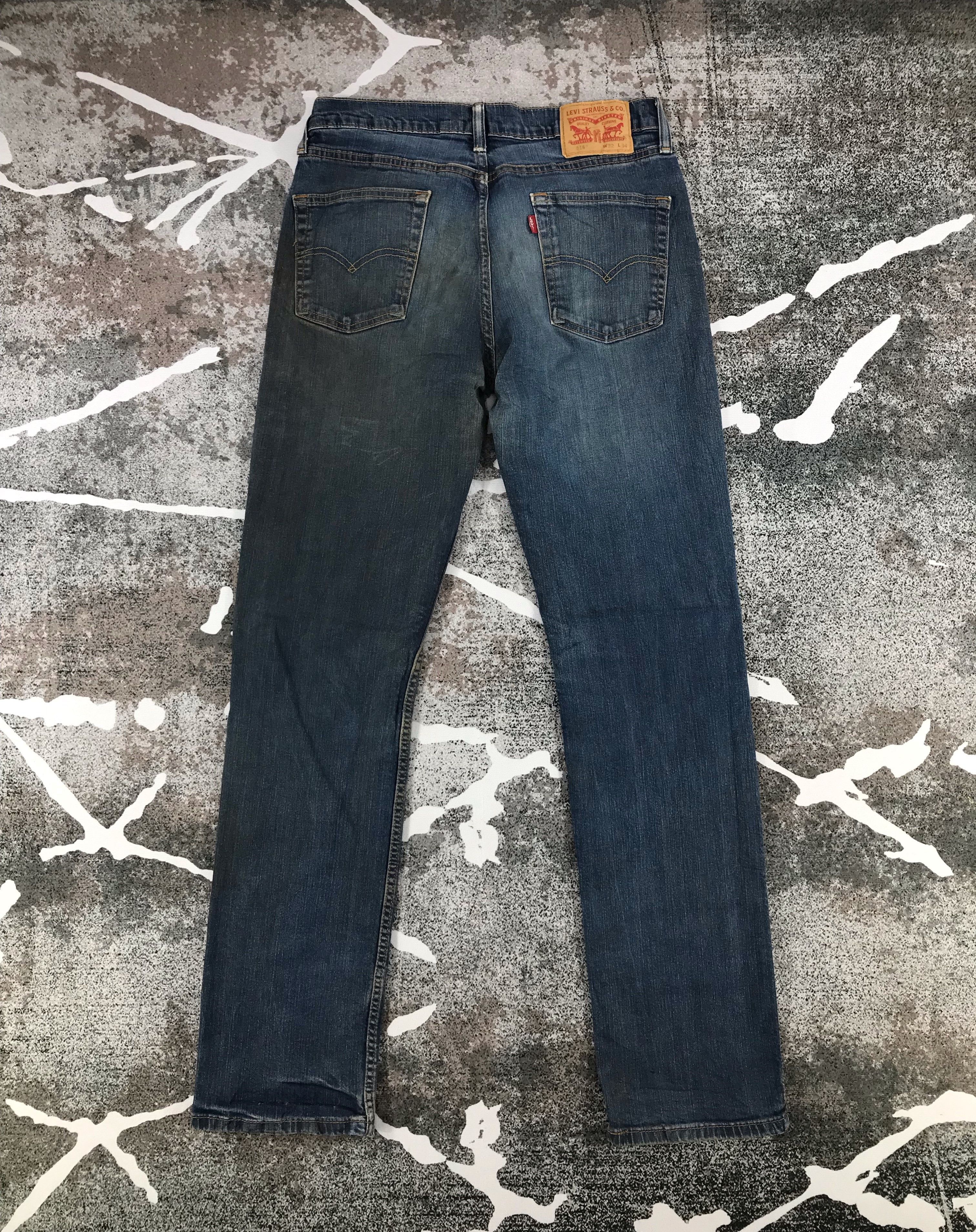 Levi's Vintage Levis 514 Jeans Dirty Blue Wash Denim KJ569 Size US 32 / EU 48 - 2 Thumbnail