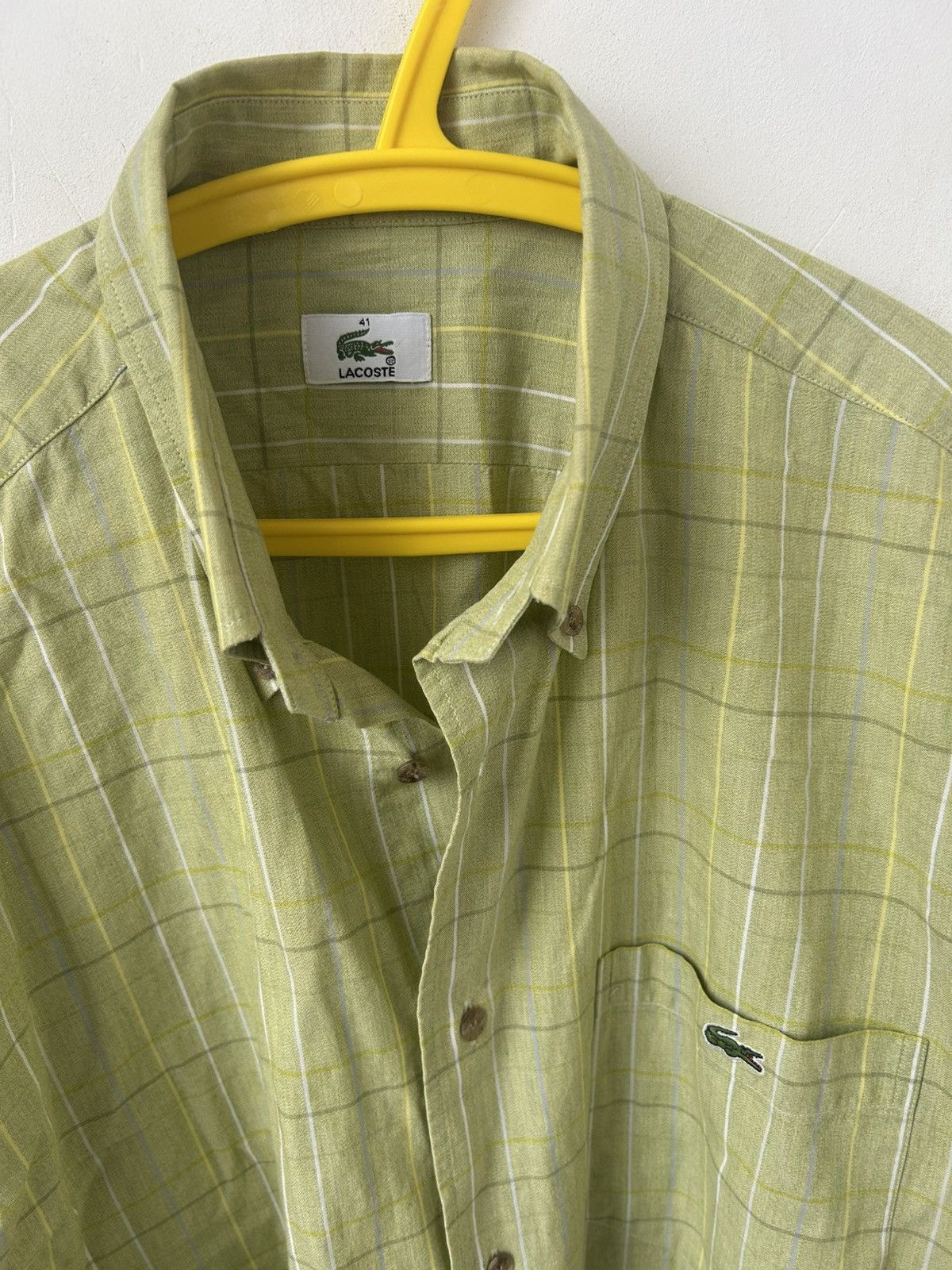 Lacoste × Vintage Lacoste vintage shirt Size US L / EU 52-54 / 3 - 2 Thumbnail