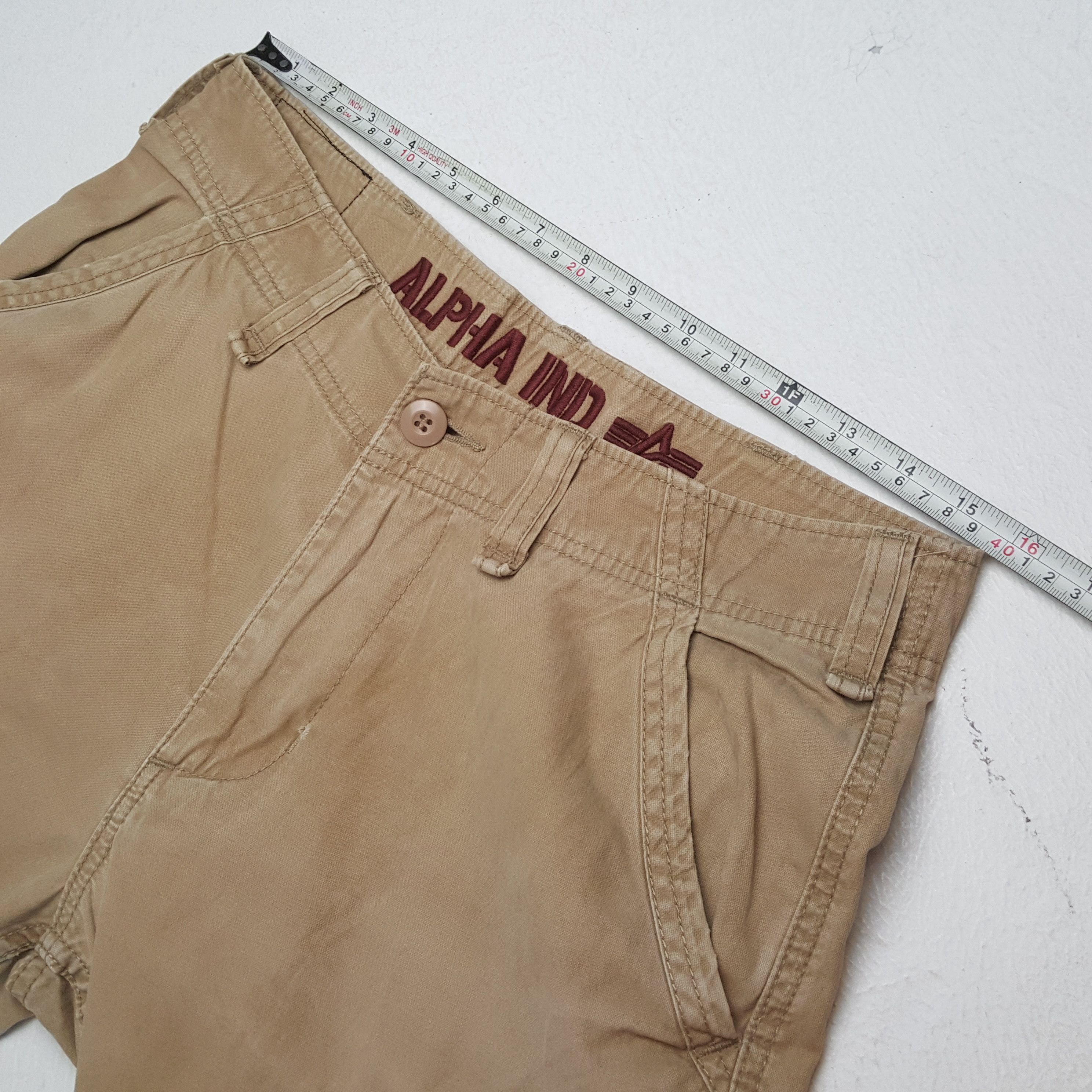 Alpha Industries × Vintage ALPHA INDUSTRIES Cargo Pants Style Size US 31 - 7 Thumbnail