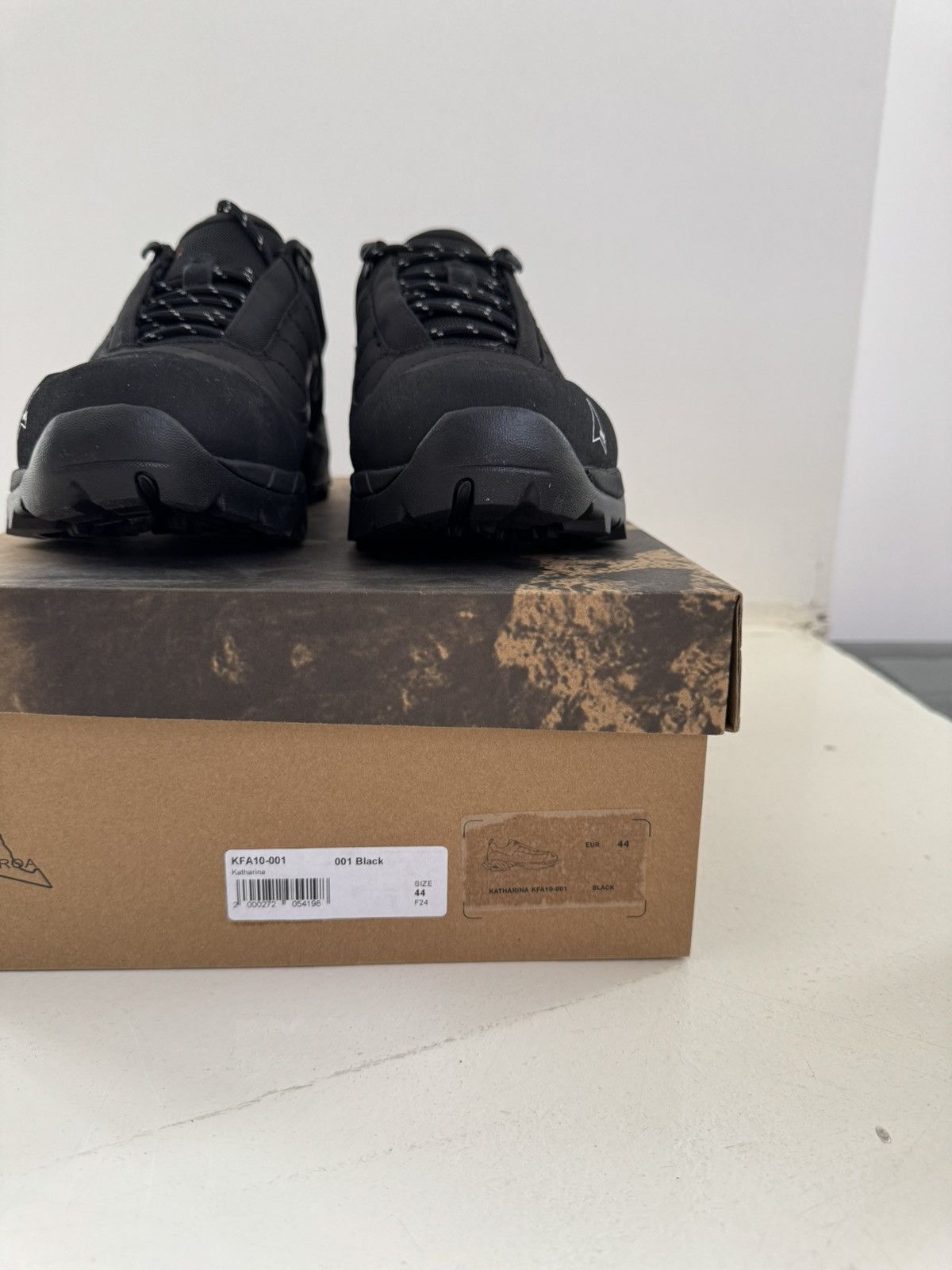 ROA ROA Black Katharina Low-top Shoes Size US 11 / EU 44 - 6 Thumbnail