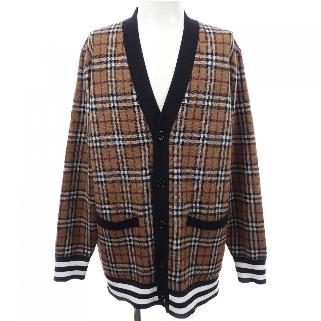 Burberry Burberry Burberry 8050766 Wool Cardigan Textile Tops 8050766 DUTY FREE for USA Size ONE SIZE - 1 Thumbnail
