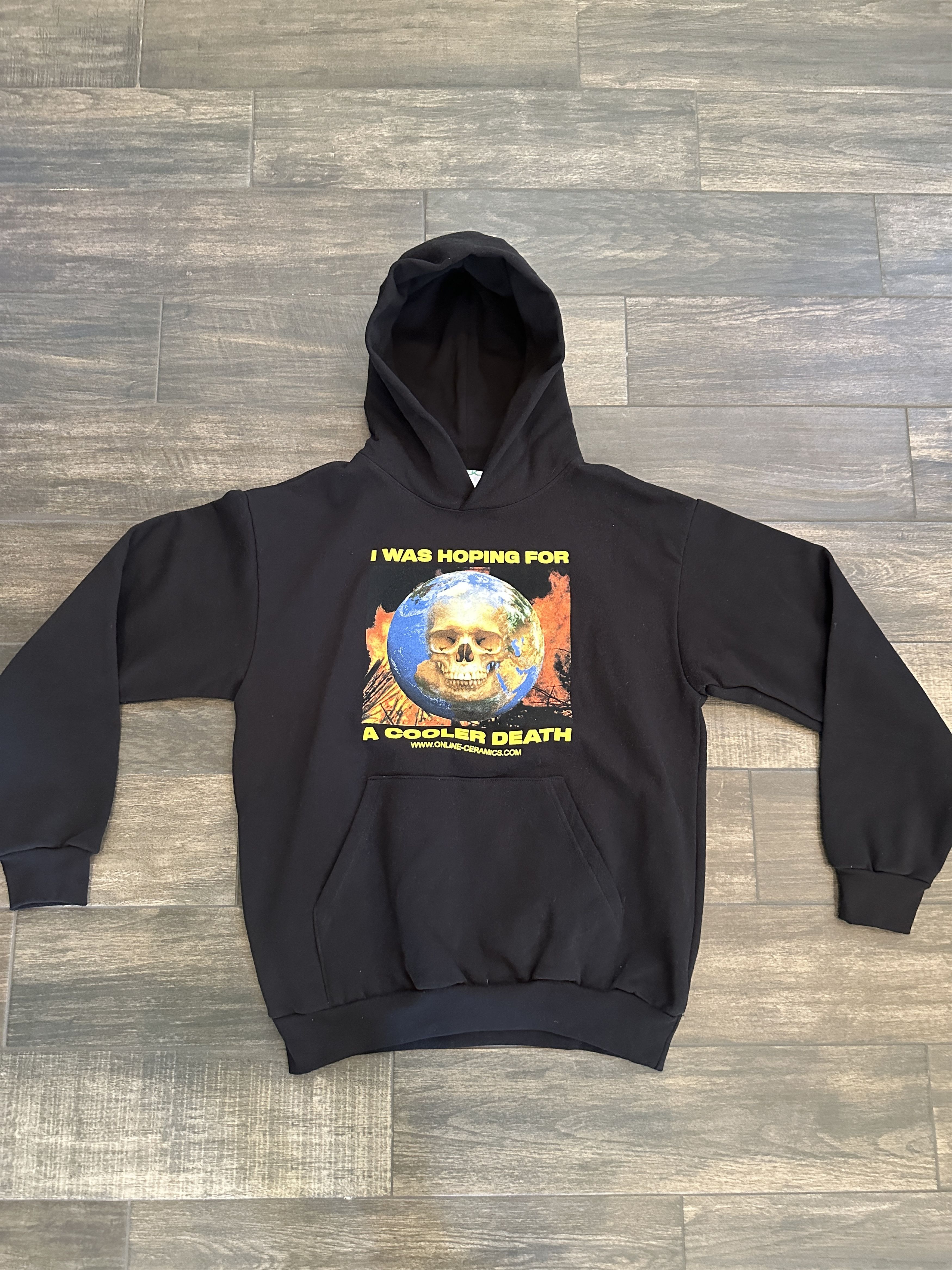 online ceramics I'LL NEVER DIE パーカー online ceramics I'LL NEVER DIE パーカー - メルカリ