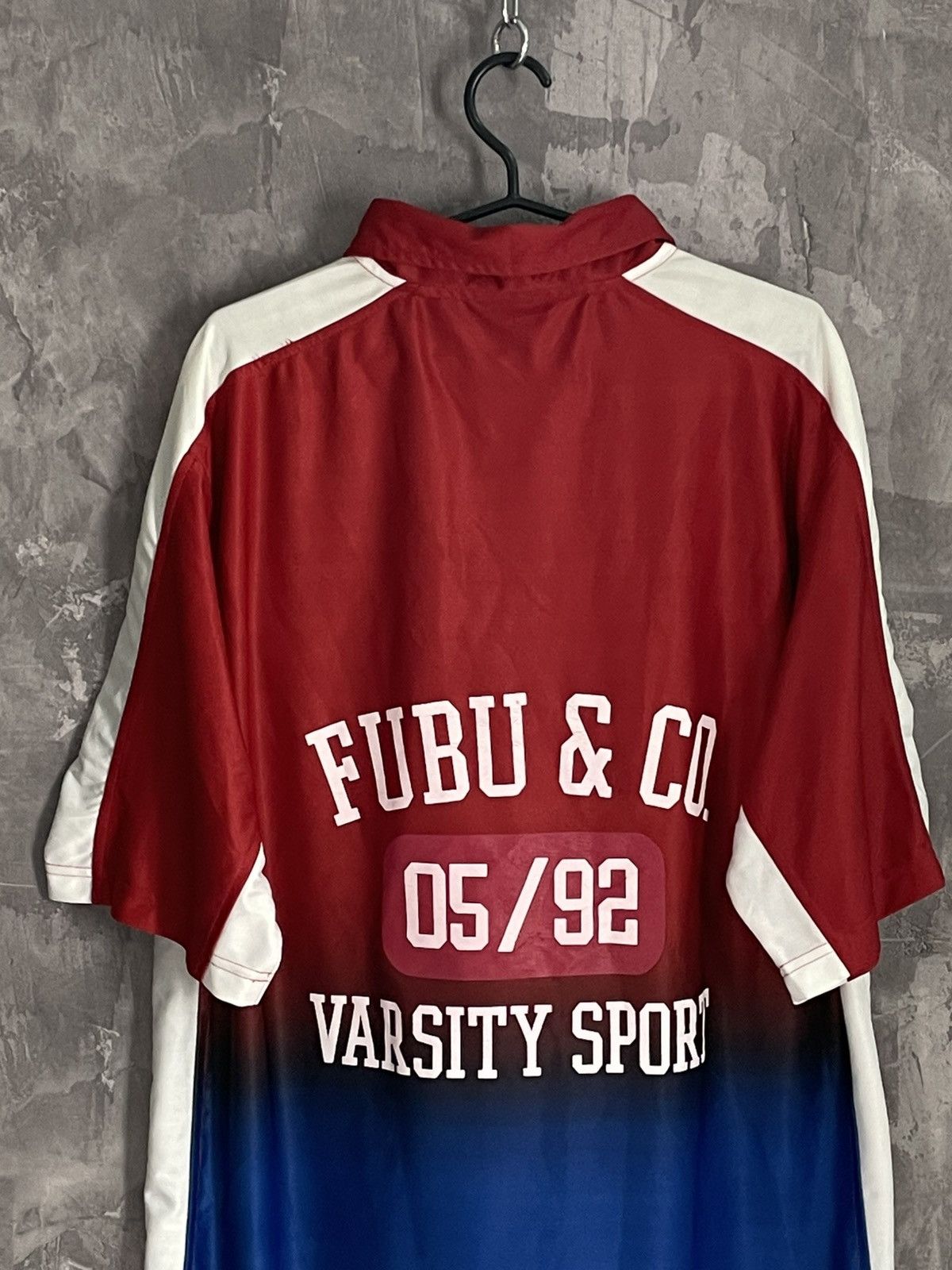 Fubu × Vintage 90s Vintage Fubu Embroidered Pocket Logo Polo Shirt Size US M / EU 48-50 / 2 - 9 Thumbnail