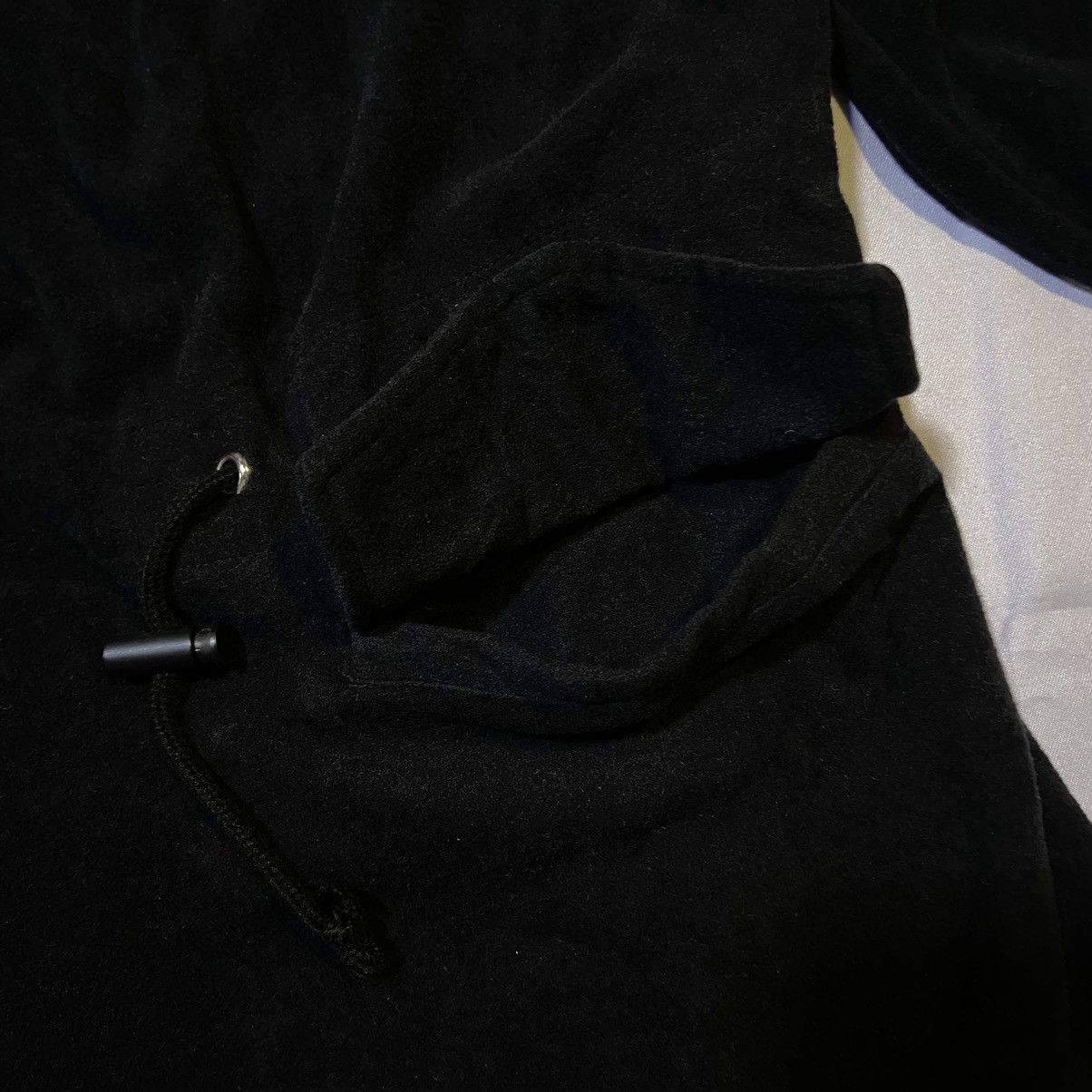 Designer × Issey Miyake × Japanese Brand Vintage Issey Miyake Wool Zipper Hoodie Size L / US 10 / IT 46 - 4 Thumbnail