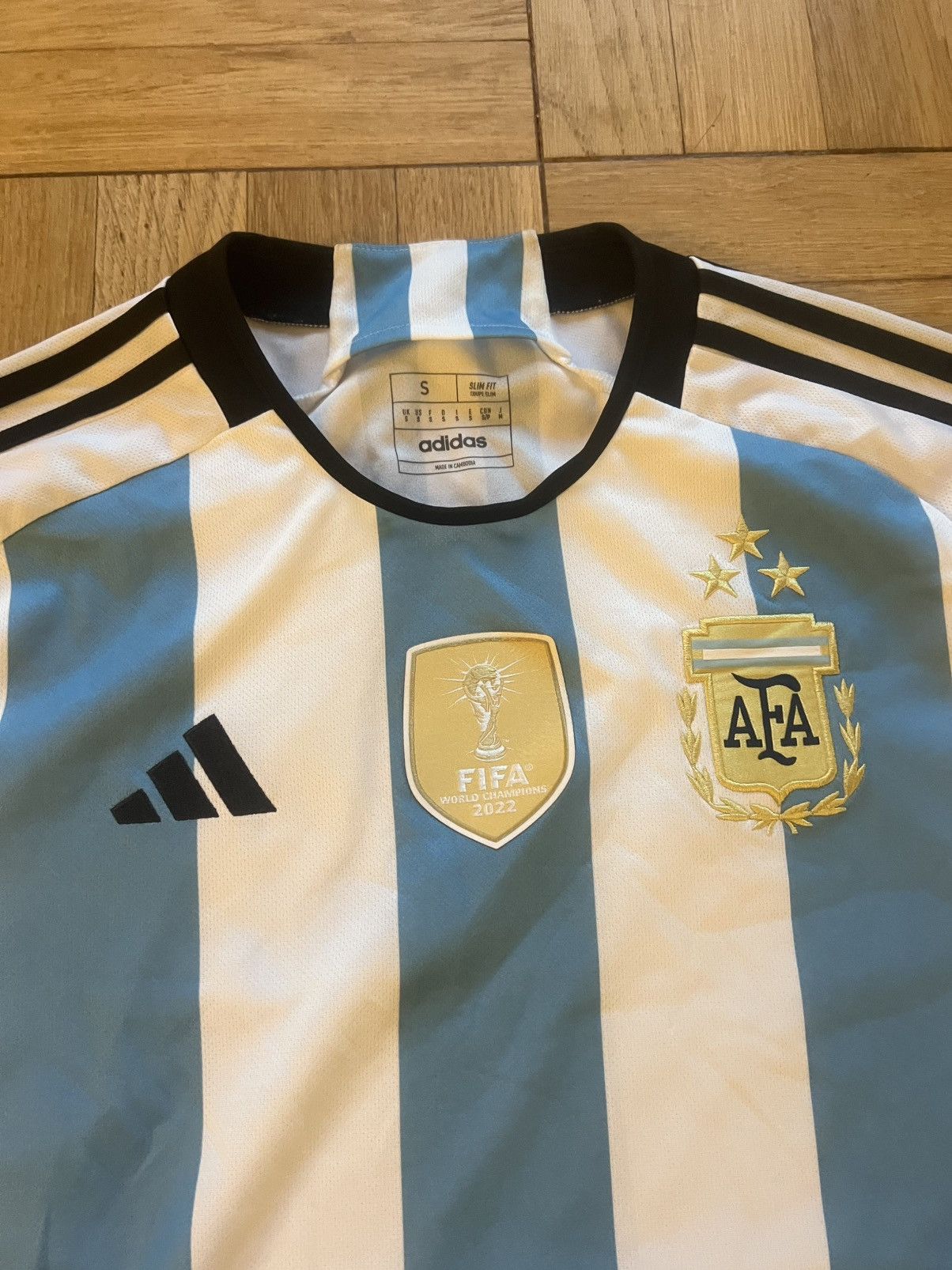 Adidas Adidas Argentina World Cup Jersey Size US S / EU 44-46 / 1 - 3 Thumbnail