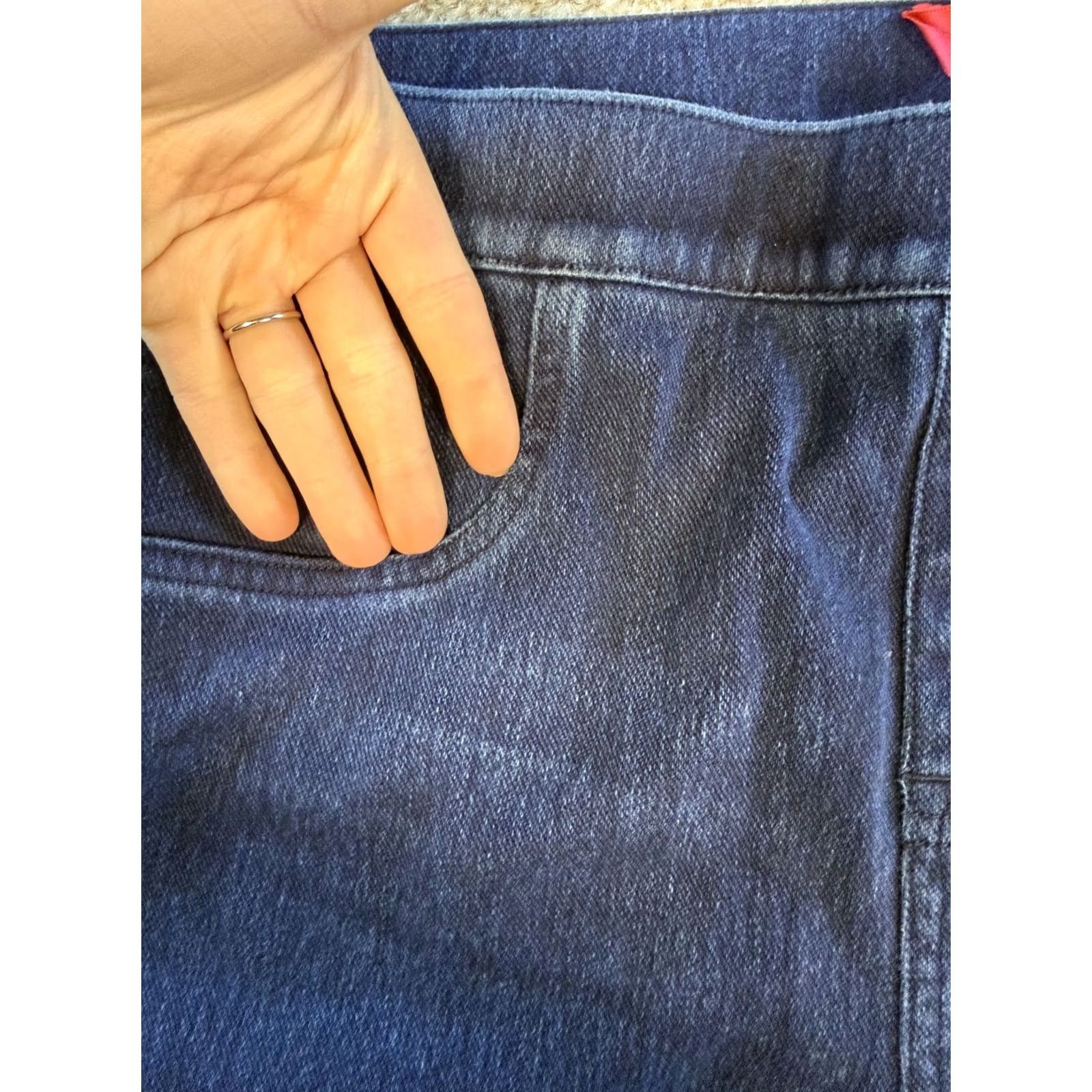Spanx Spanx Womens L Denim Jegging Legging Blue High Rise Slimming Stretch Pull On Size 36" / US 14 / IT 50 - 3 Thumbnail