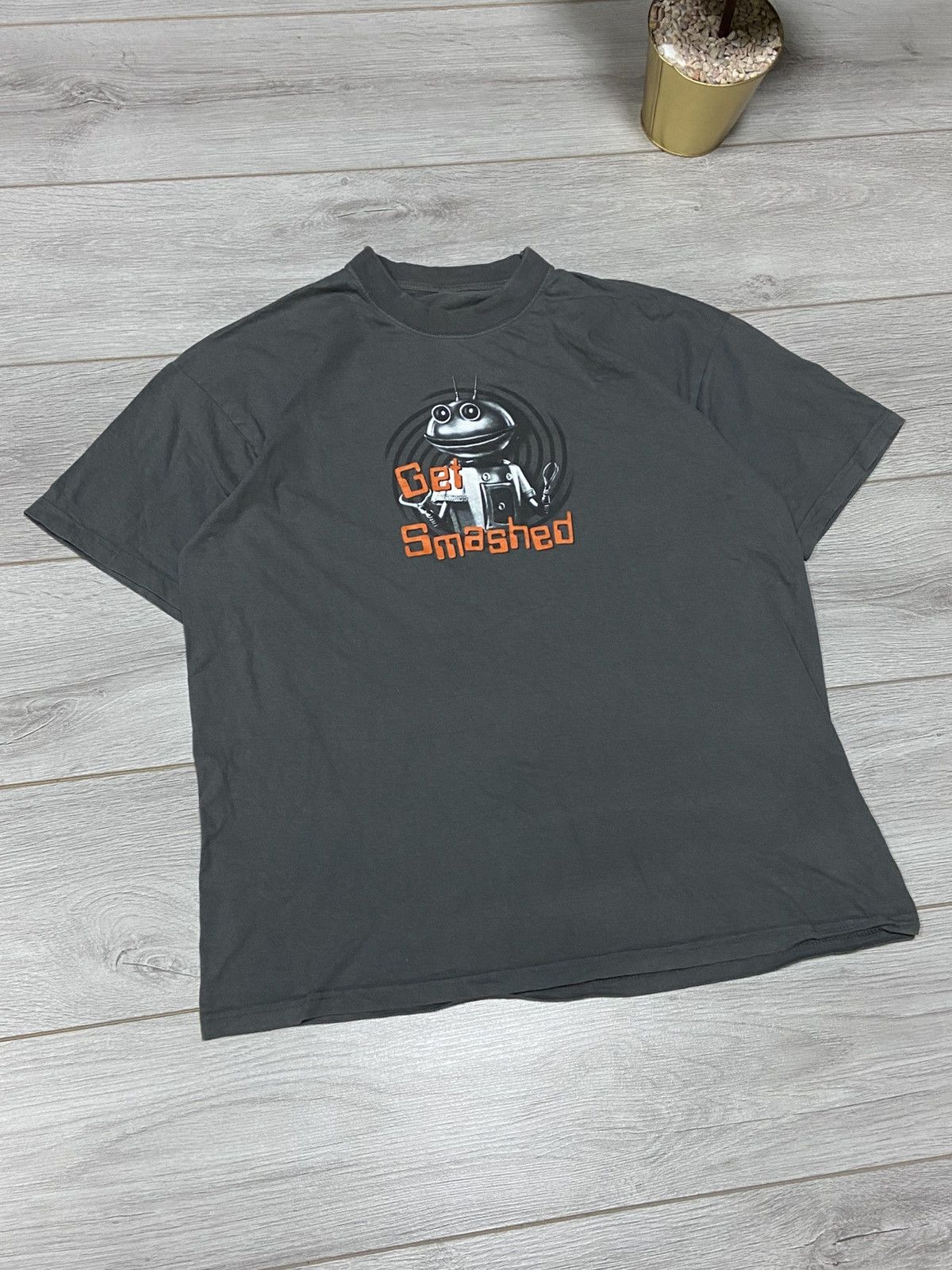 Cartoon Network Get smashed 🤖 robot Martian vintage t-shirt Size US L / EU 52-54 / 3 - 2 Thumbnail