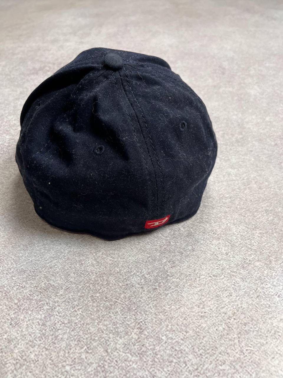 Diesel × Vintage Vintage Diesel Embroidery Big Logo Flex Fit Cap Y2K Os Size ONE SIZE - 5 Thumbnail