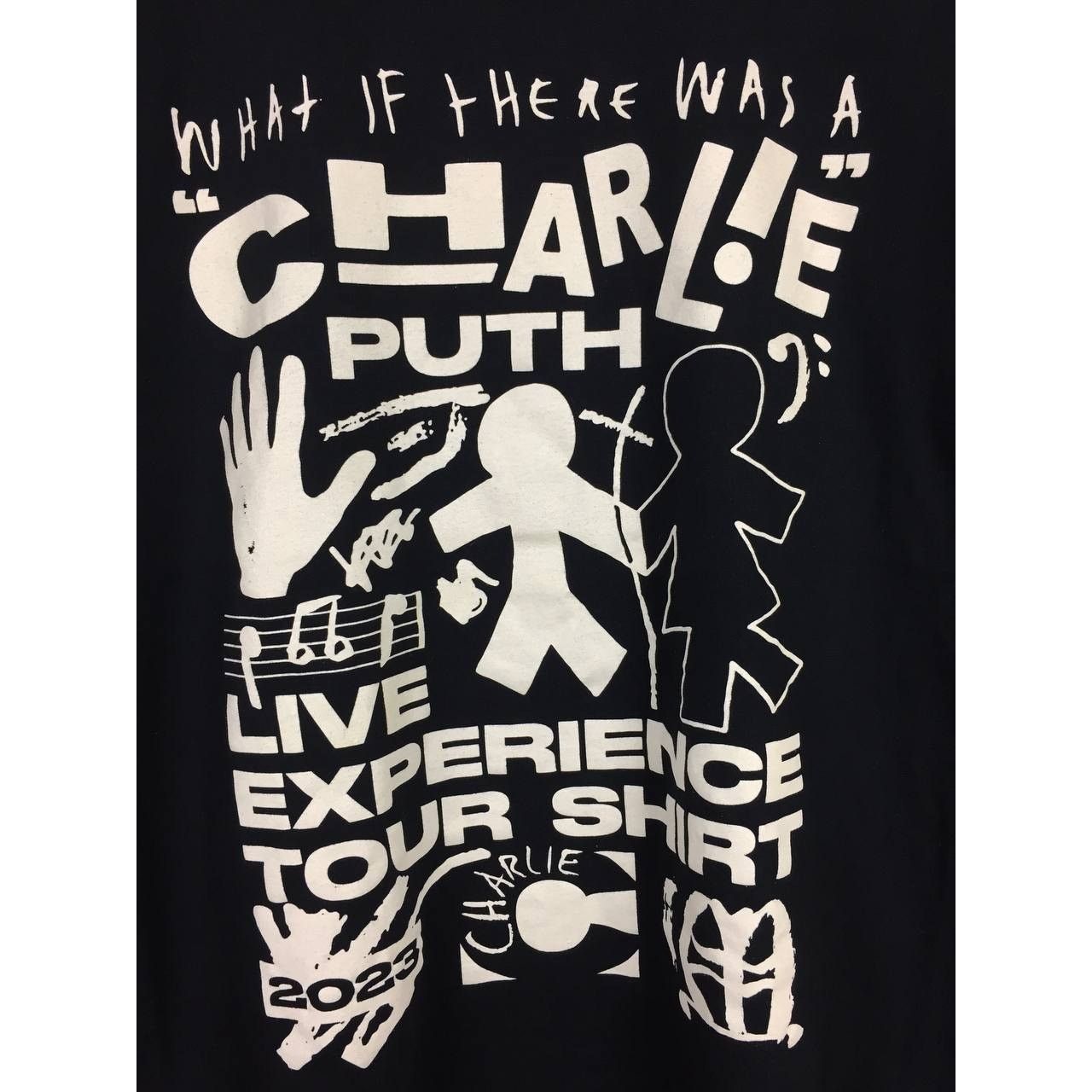 Band Tees Charlie Puth Live Experience 2023 Tour Tee Size M Size US M / EU 48-50 / 2 - 4 Thumbnail