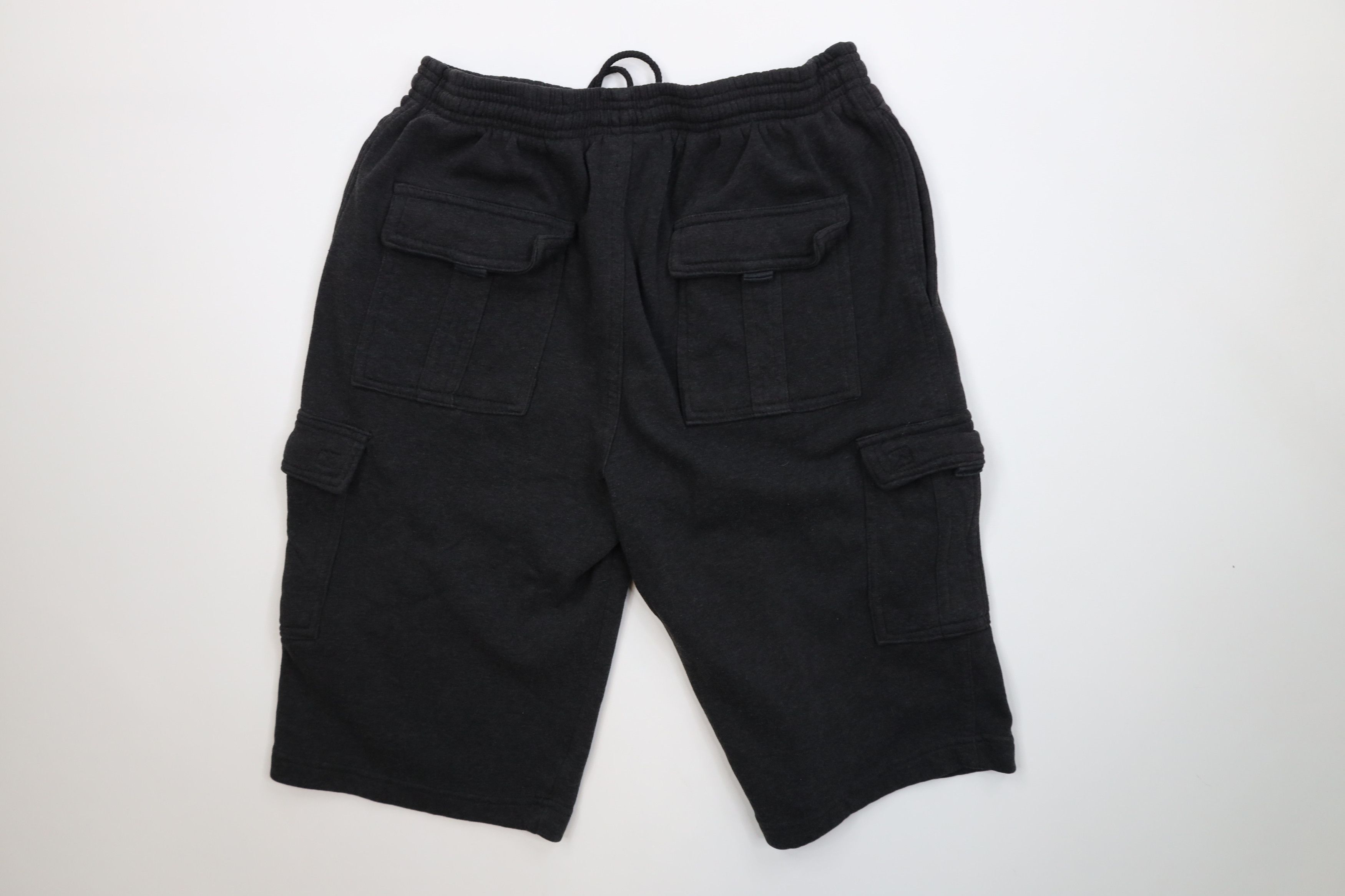 Vintage Vintage 90s Y2K Streetwear Baggy Sweatpants Cargo Shorts Size US 32 / EU 48 - 8 Thumbnail