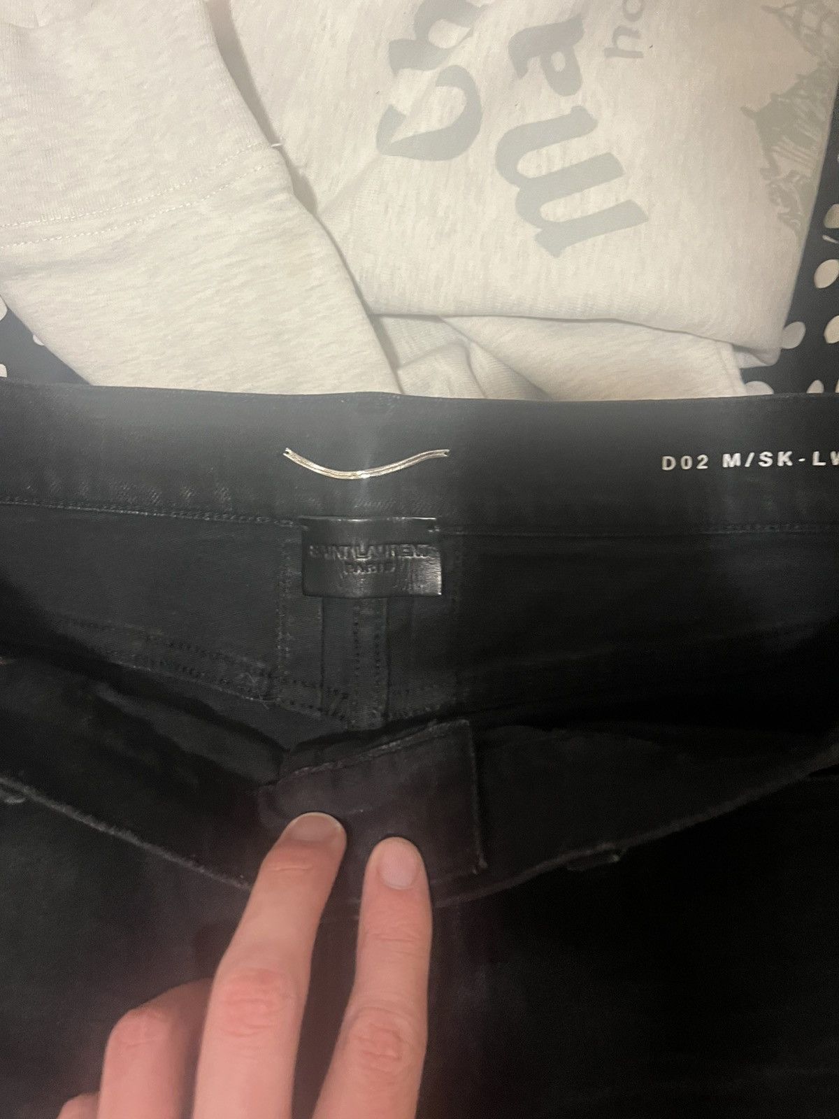 Saint Laurent Paris Saint laurent d02 denim Size US 36 / EU 52 - 2 Thumbnail