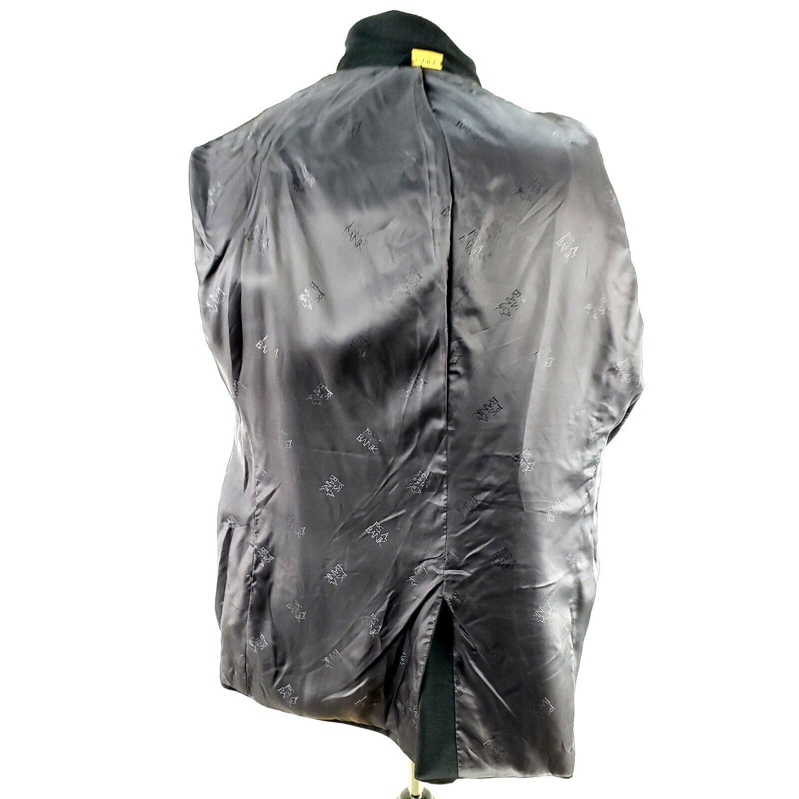 Jos. A. Bank NEW Jos A Bank Signature Gold 44R 2 Button Charcoal Gray Woo Size 44R - 11 Thumbnail