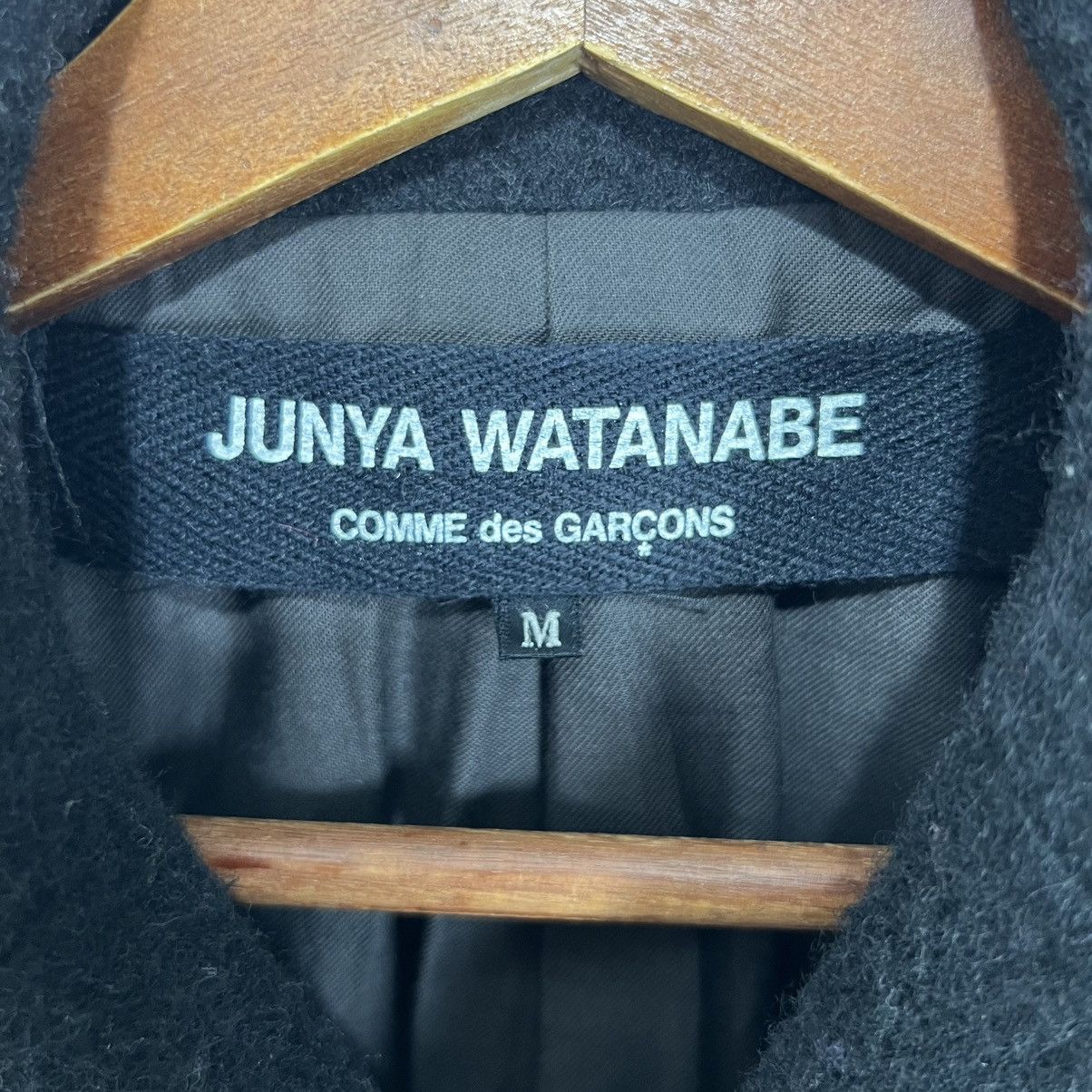 Junya Watanabe Junya Watanabe Wool Long Coat Double Breasted Coat Size US M / EU 48-50 / 2 - 6 Thumbnail