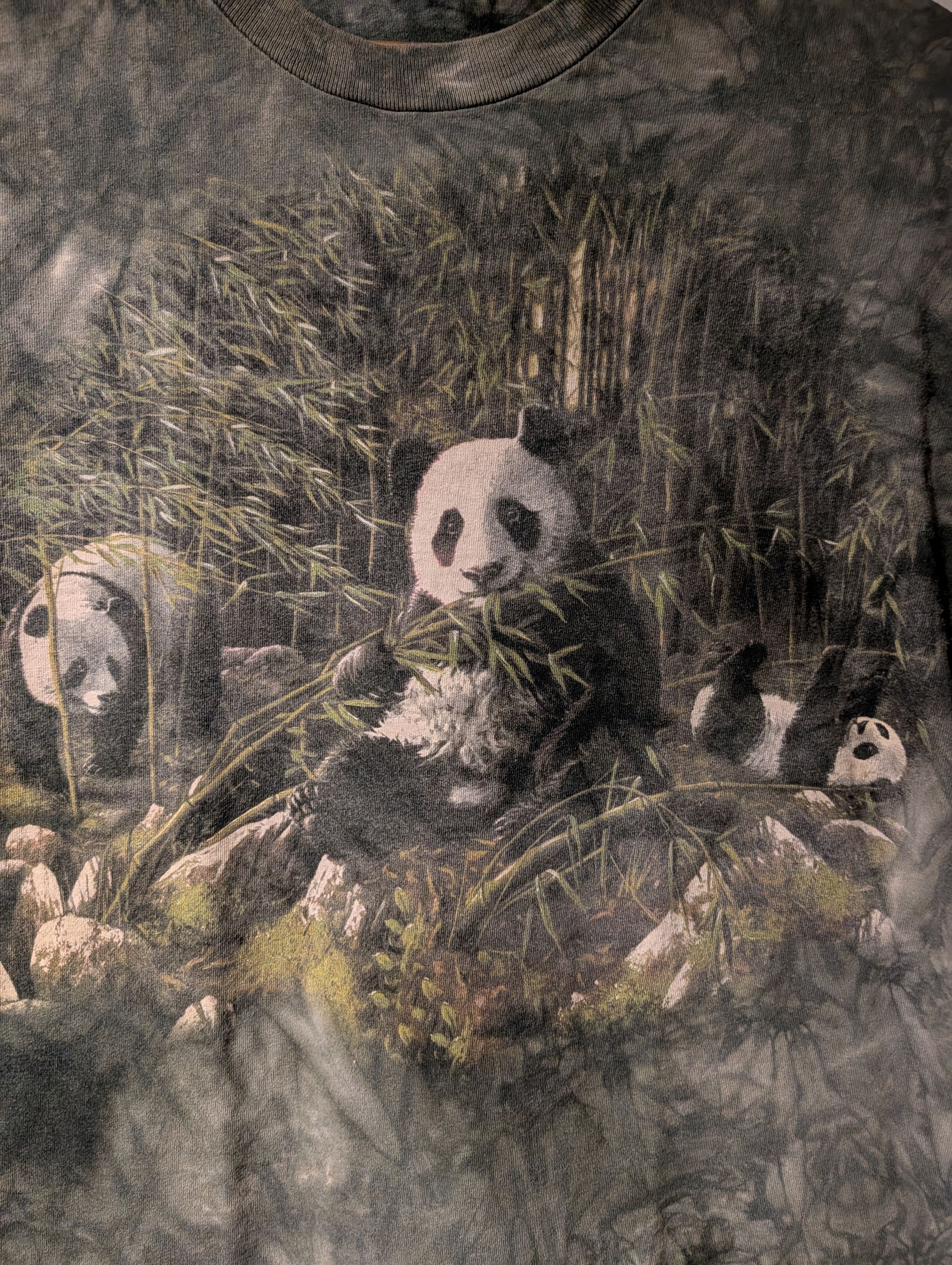 The Mountain Vintage The Mountain Giant Panda Bear T Shirt Nature Tee Size US L / EU 52-54 / 3 - 2 Thumbnail