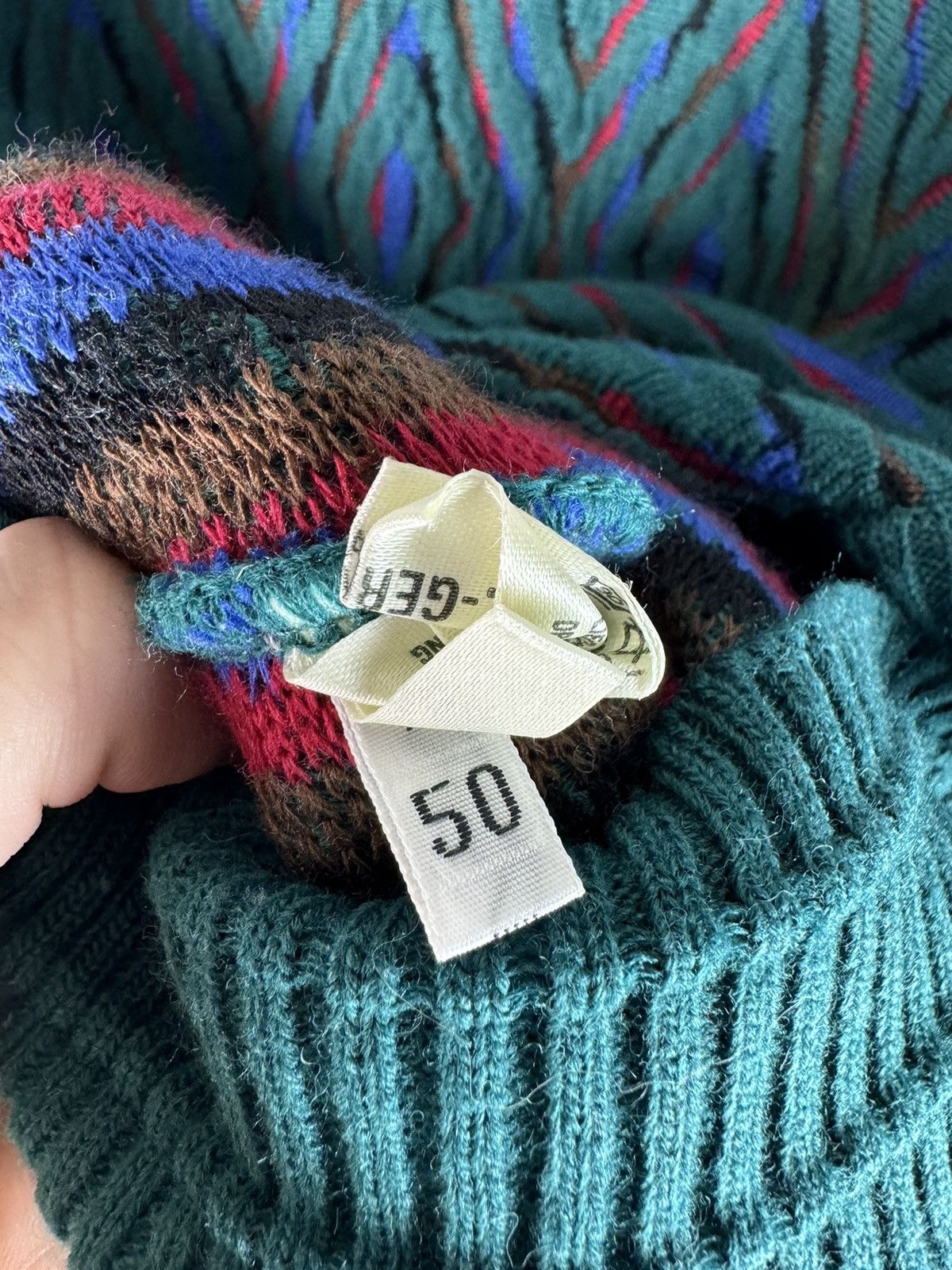 Carlo Colucci × Vintage Carlo Colucci Vintage Cardigan sweater retro 90s 00s Size US M / EU 48-50 / 2 - 4 Thumbnail