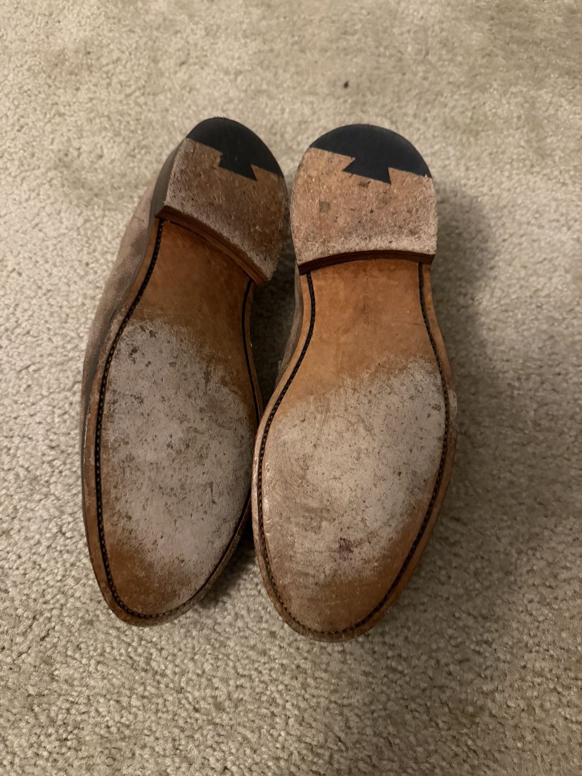 Tricker's Suede loafers Size US 8.5 / EU 41-42 - 3 Thumbnail