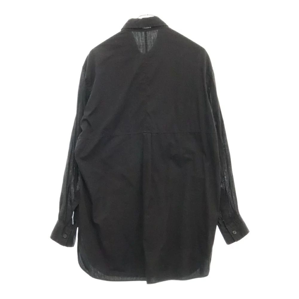 Yohji Yamamoto Yohji Yamamoto POUR HOMME 17AW Wide Split Long Shirt Size US L / EU 52-54 / 3 - 2 Thumbnail