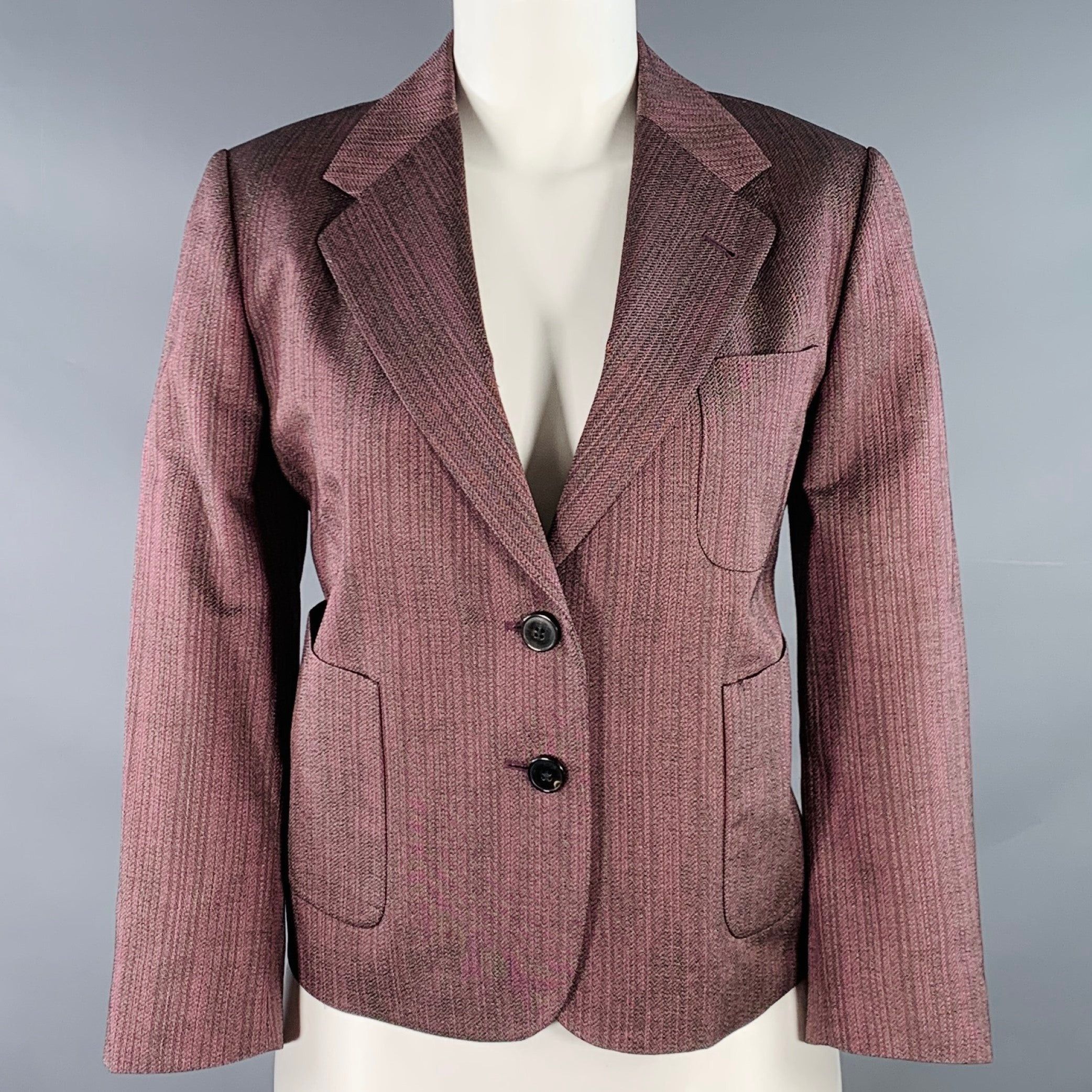 Dries Van Noten Voly Cupro And Cotton Jacket | Grailed