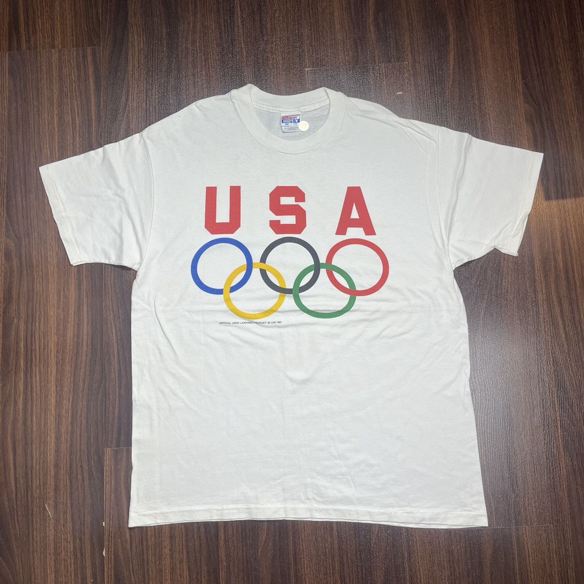 Hanes Hanes USA World Cup vintage t-shirt XL Size US XL / EU 56 / 4 - 1 Thumbnail