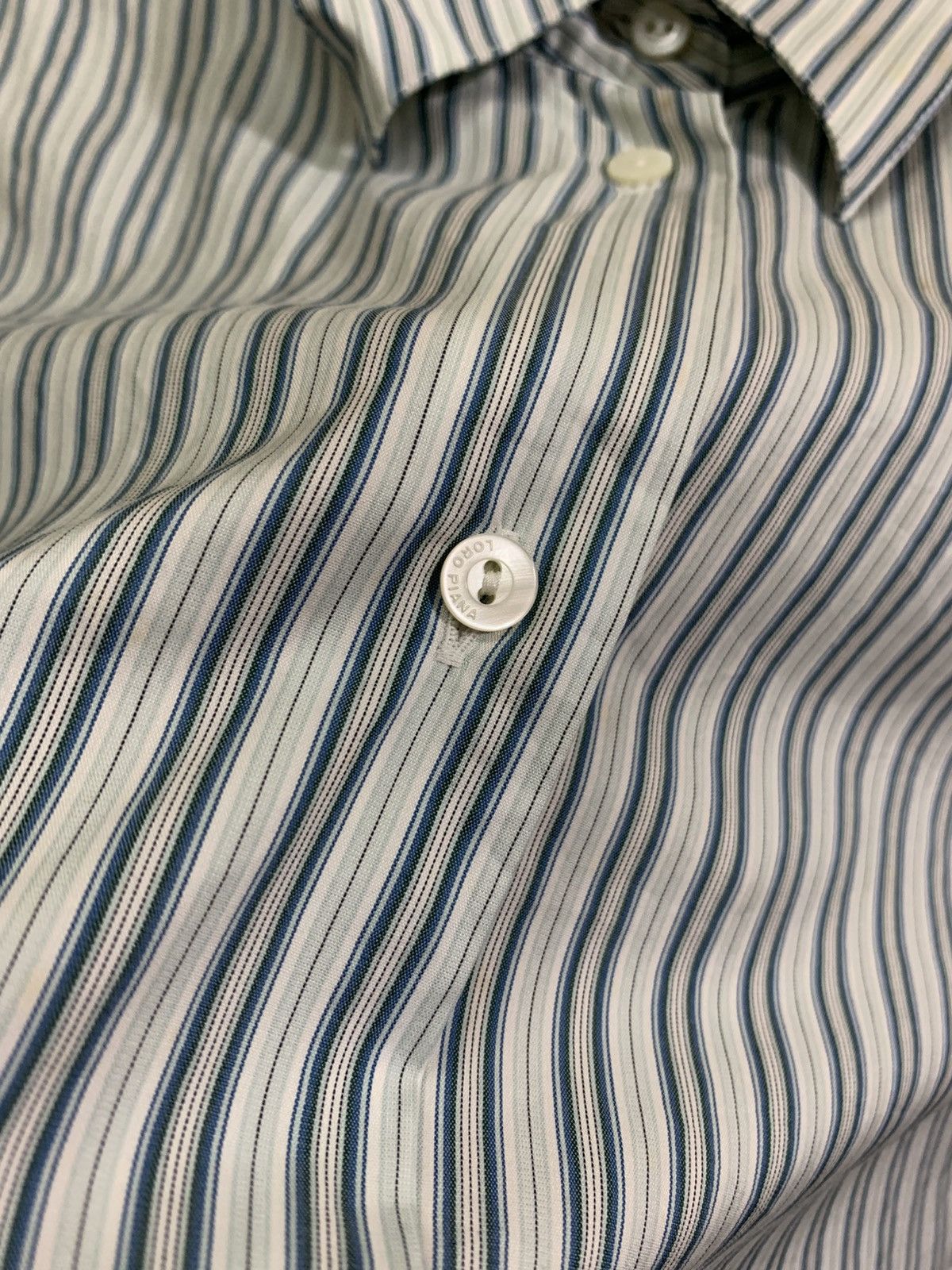 Loro Piana LORO PIANA STRIPES BUTTON SHIRT Size M / US 6-8 / IT 42-44 - 4 Thumbnail