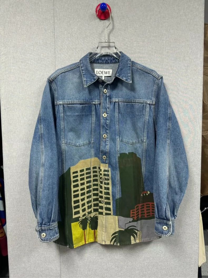 Other LOEWE Cartoon city, cowboy jacket Size M / US 6-8 / IT 42-44 - 1 Thumbnail
