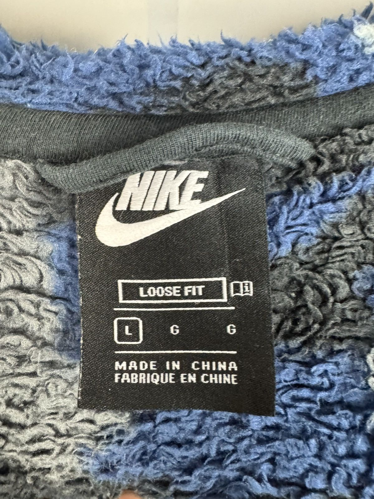 Nike × Vintage Nike Half Fleece Zipper Hoodie Size US S / EU 44-46 / 1 - 7 Thumbnail