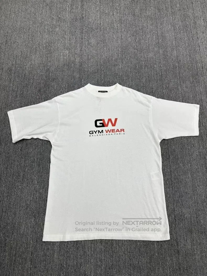 Balenciaga Balenciaga GW Letter Short Sleeve T-shirt S. Size US S / EU 44-46 / 1 - 1 Thumbnail