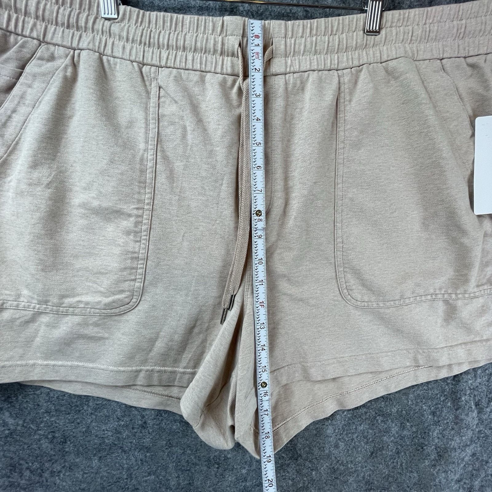 Athleta Athleta Shorts Womens 26 Moca Farallon Heathered Organic UPF Size 26" / US 2 / IT 38 - 6 Thumbnail