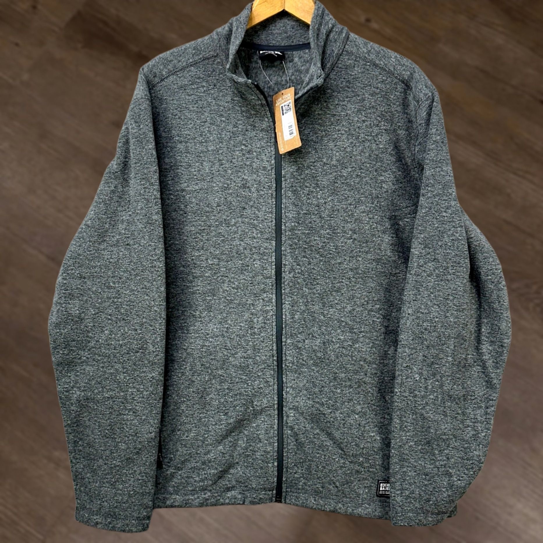 Eddie Bauer VINTAGE? No. Eddie Bauer Jacket Full Zip Mens XL Gray Long Sleeve Pockets Outdoor Logo NEW Size US XL / EU 56 / 4 - 1 Thumbnail