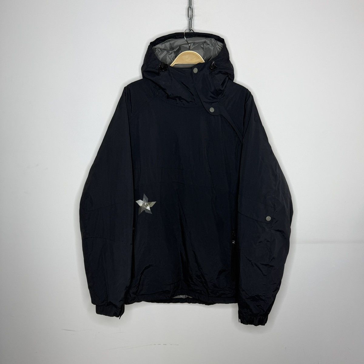 Quiksilver Vintage Quiksilver Compass Anorak Jacket Black Nylon Y2K Size US XL / EU 56 / 4 - 1 Thumbnail