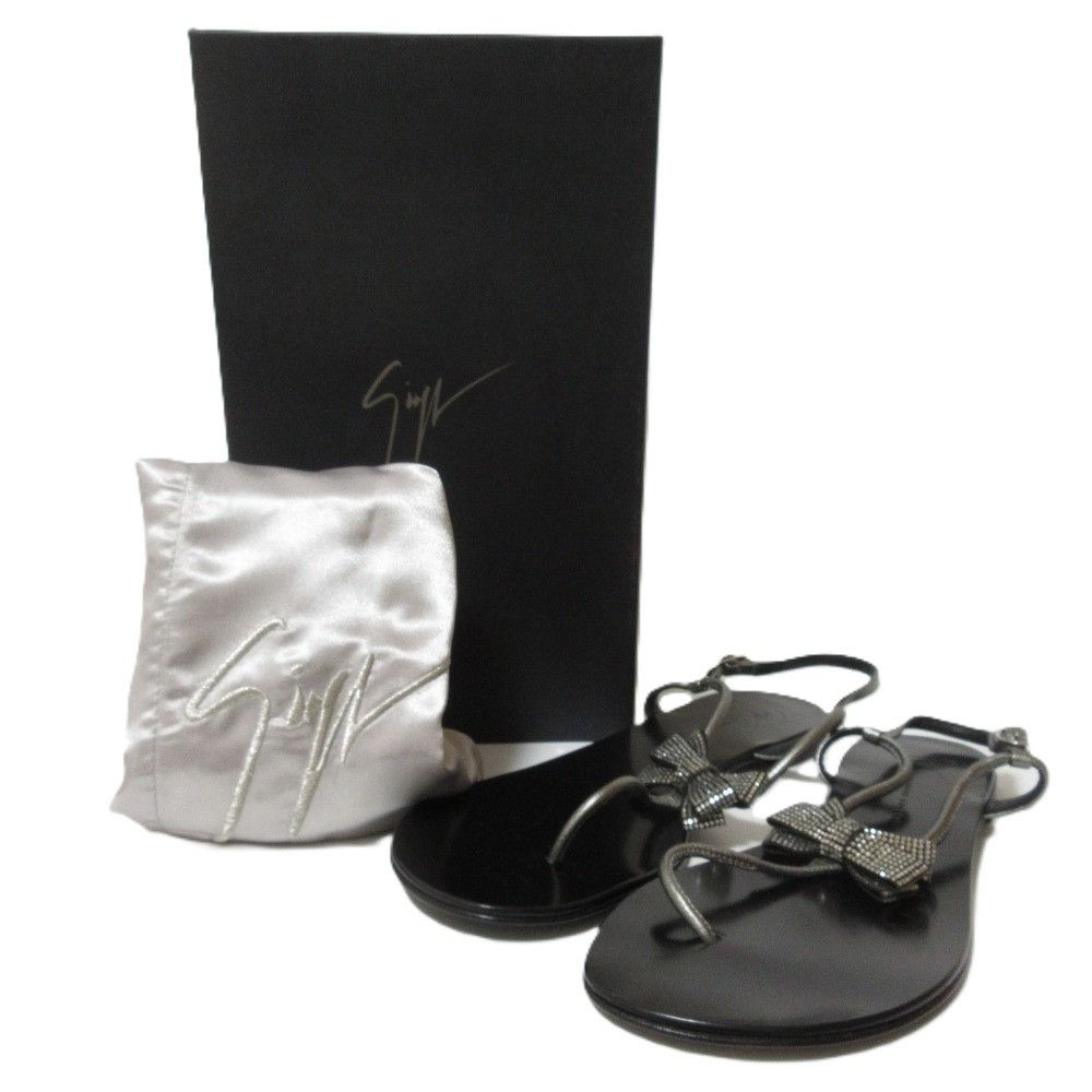 Other Other Giuseppe Zanotti ROCK 10 INFRADITO PALM Sandals Leather Shoes DUTY FREE for USA Size ONE SIZE - 1 Thumbnail