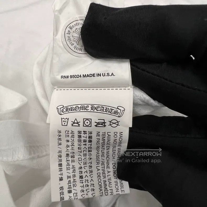 Chrome Hearts CHROME HEARTS Size S White horseshoe printed short sleeves Size US S / EU 44-46 / 1 - 5 Thumbnail