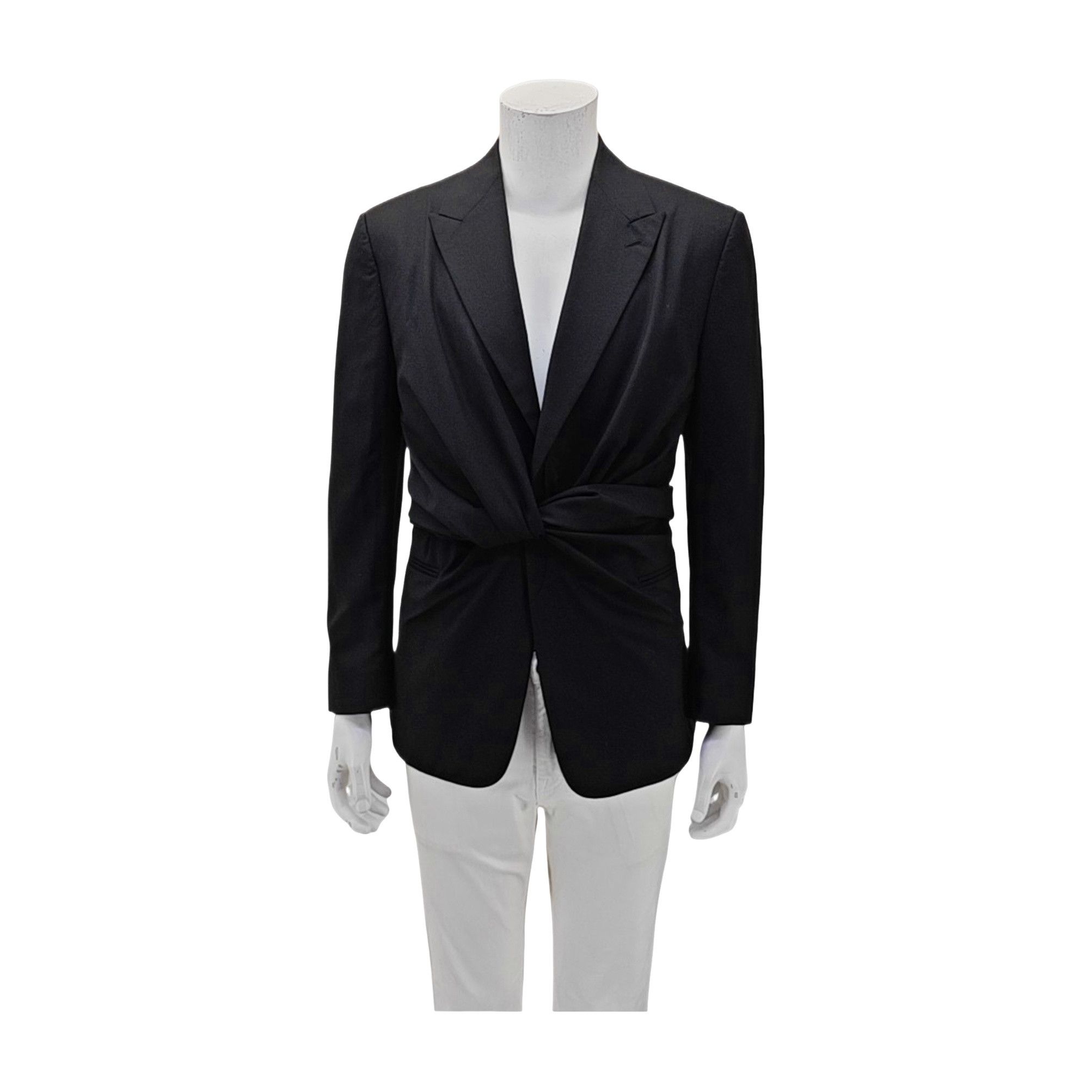 Dior Dior Homme Wool Knot-Detail Blazer 40R Size 40R - 1 Thumbnail