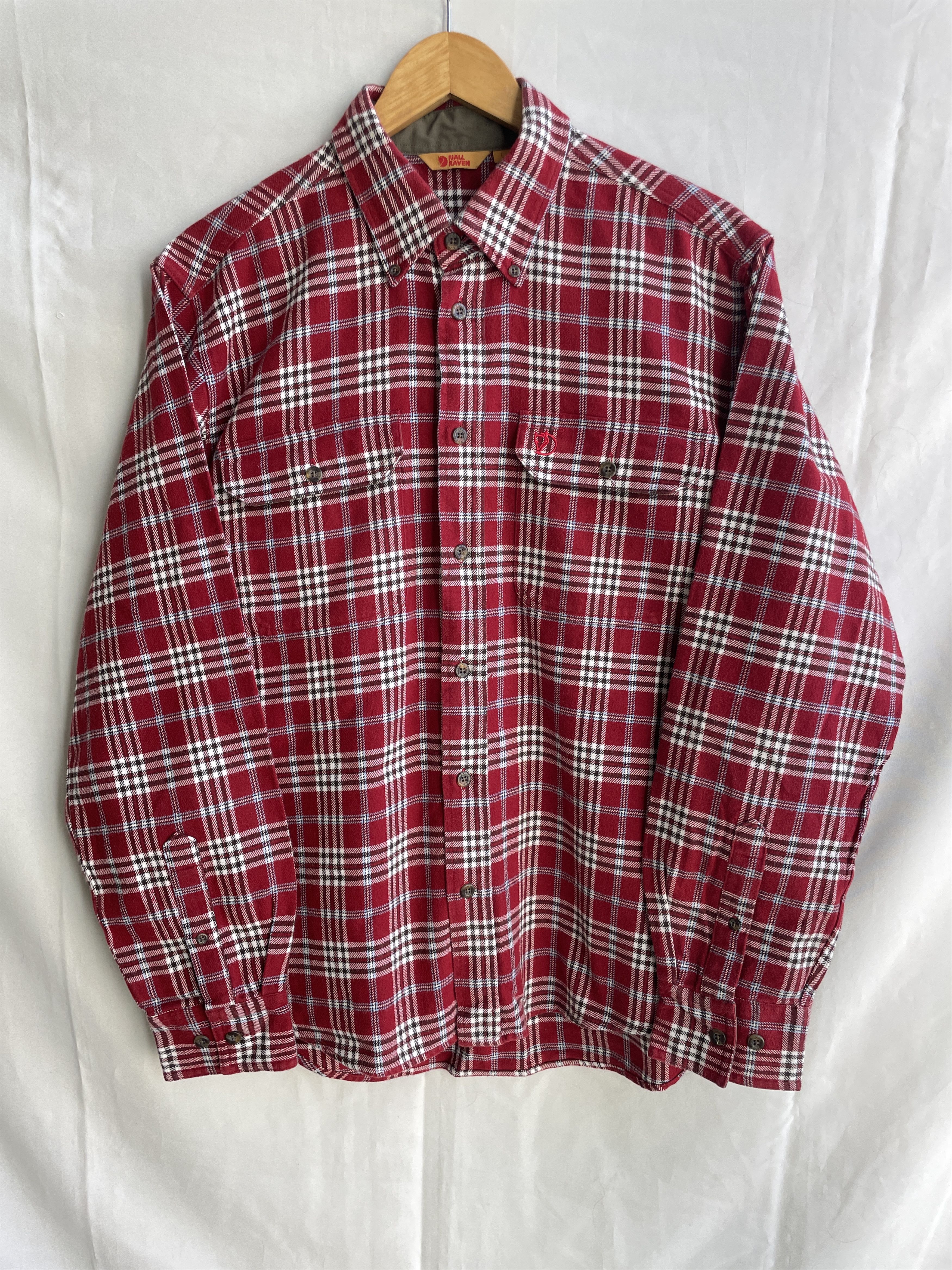 Fjallraven Fjallraven Flannel Heavy Plaid Outdoor Duck Shirt Size L Size US L / EU 52-54 / 3 - 1 Thumbnail