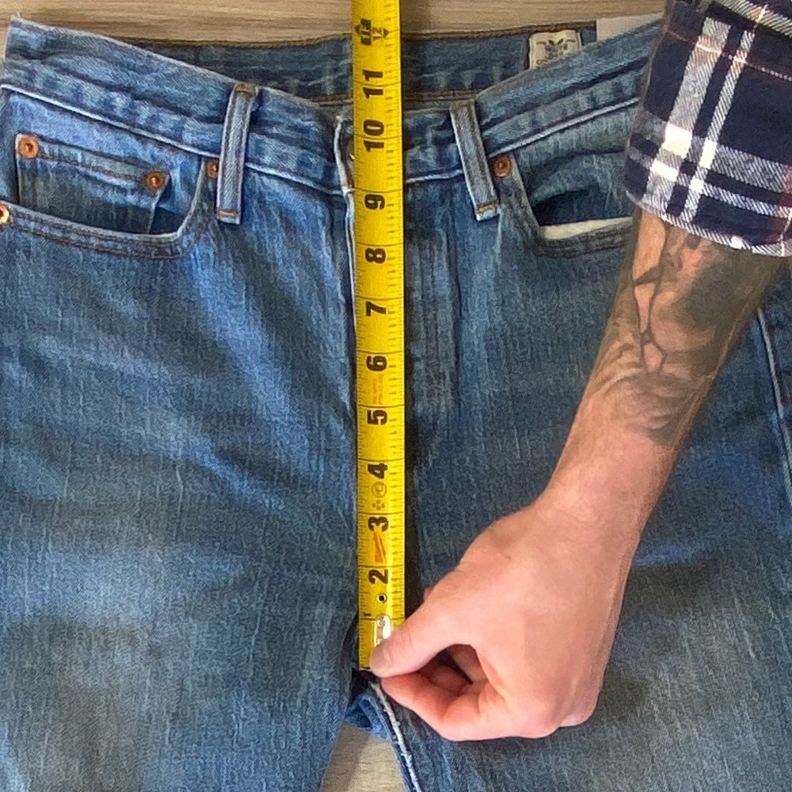 Levi's Levi's White Oak Cone Denim High-Rise Button Fly - 28 Size 28" / US 6 / IT 42 - 11 Thumbnail