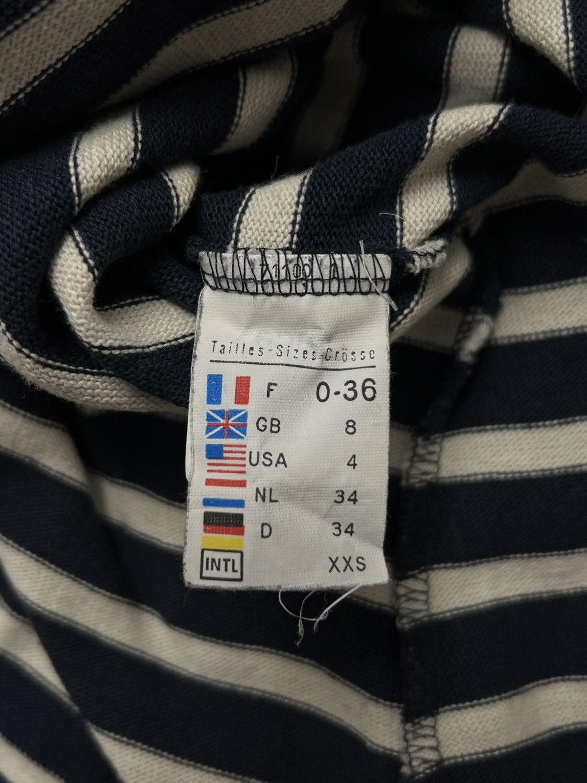 Saint James Saint James Striped Long Sleeve Jean Paul Vibe Kurt Cobain Size XS / US 0-2 / IT 36-38 - 5 Thumbnail